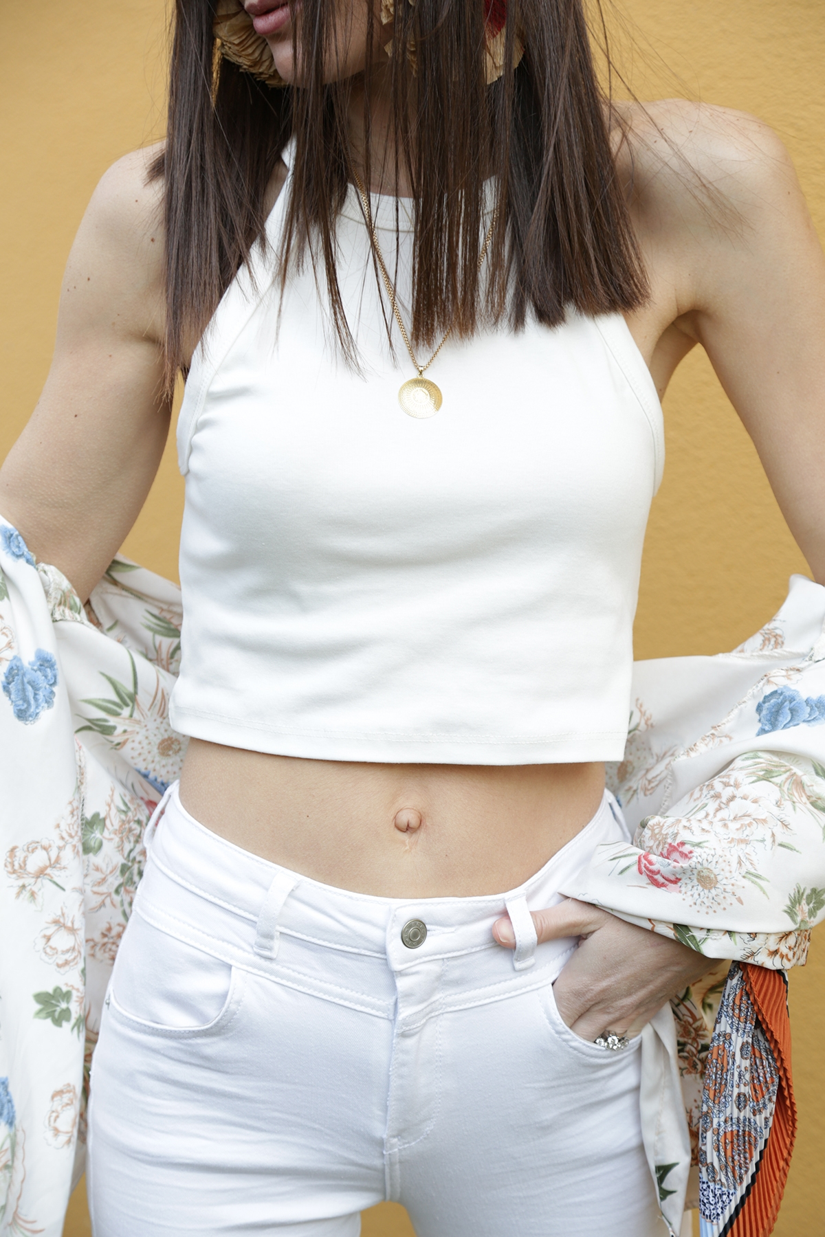 Ekru Halter Kesim Triko Atlet 2444