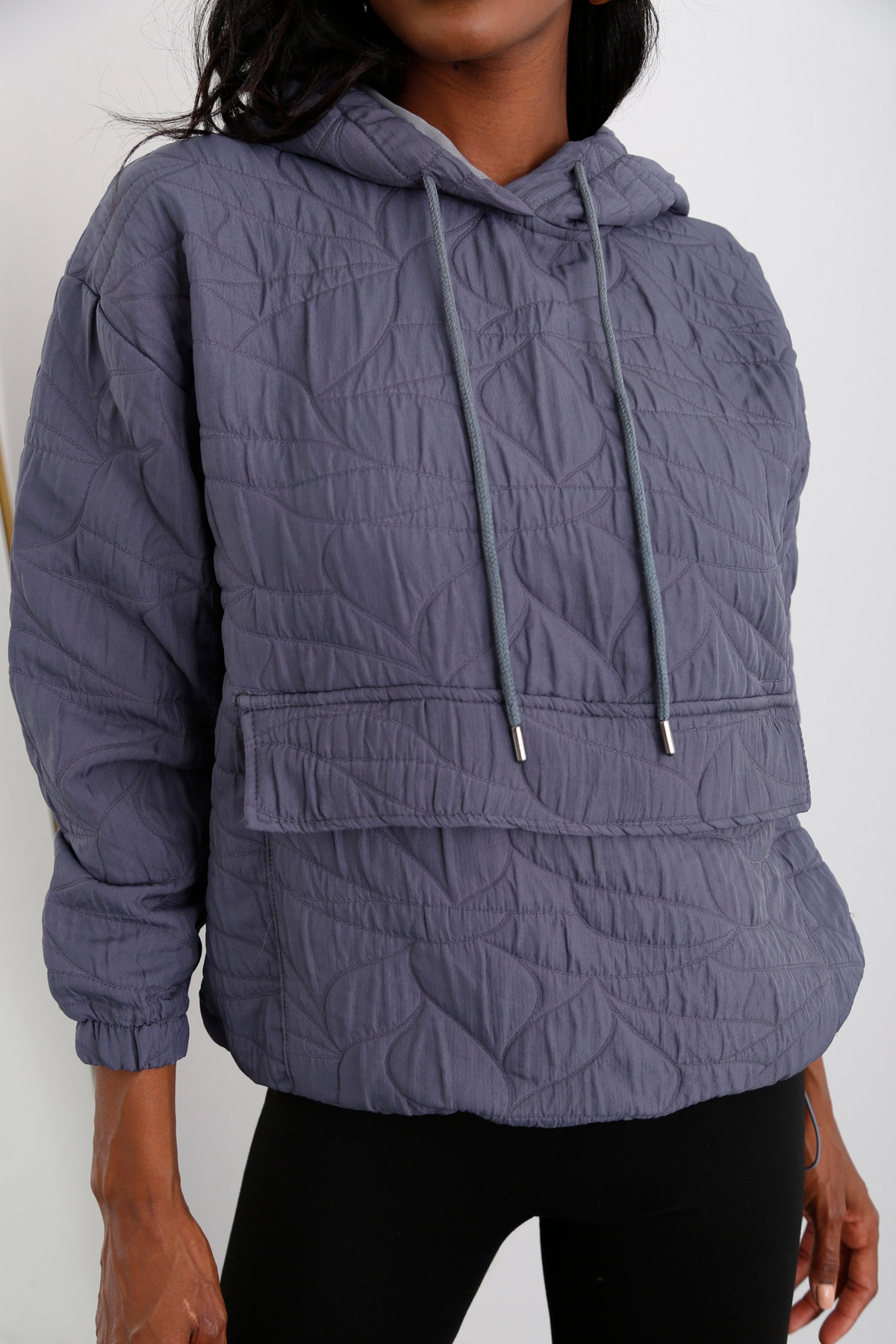 Füme Kapitoneli Sweatshirt 0157