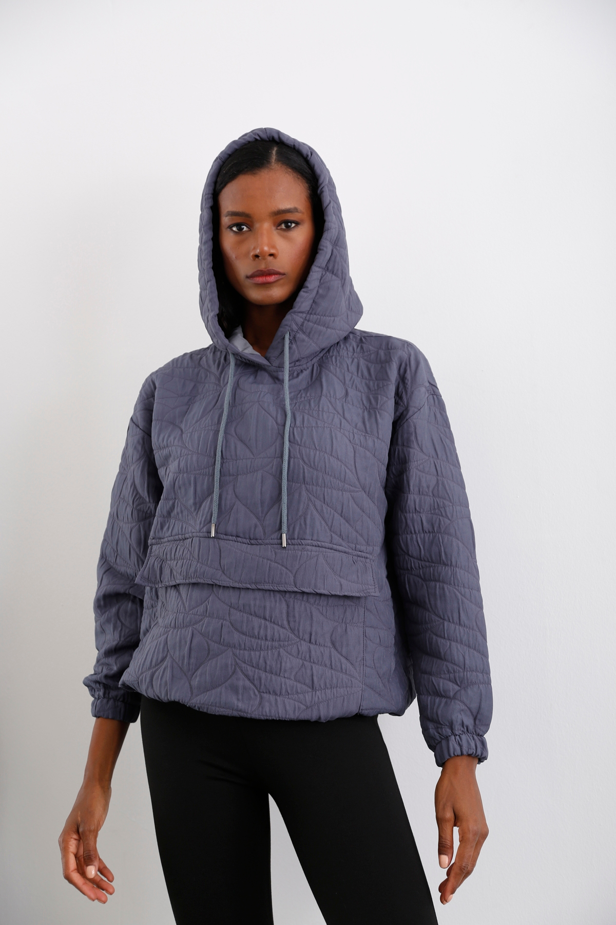 Füme Kapitoneli Sweatshirt 0157