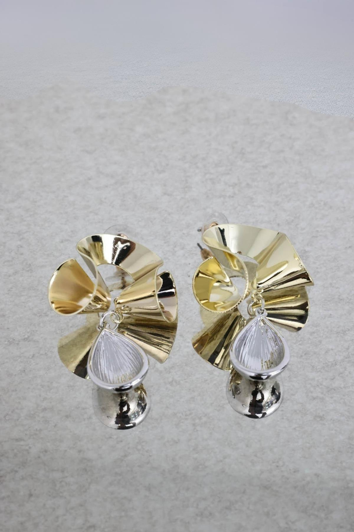 Gold Küpe-18 