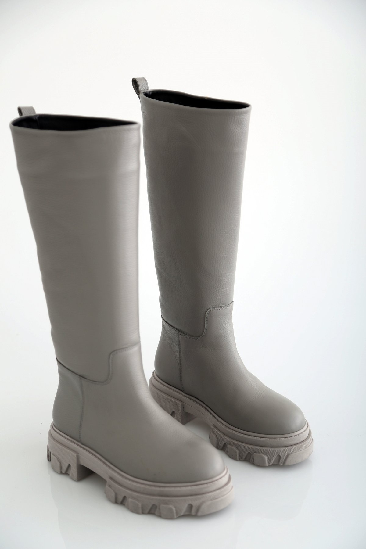 Gri Çizme-1015-02 