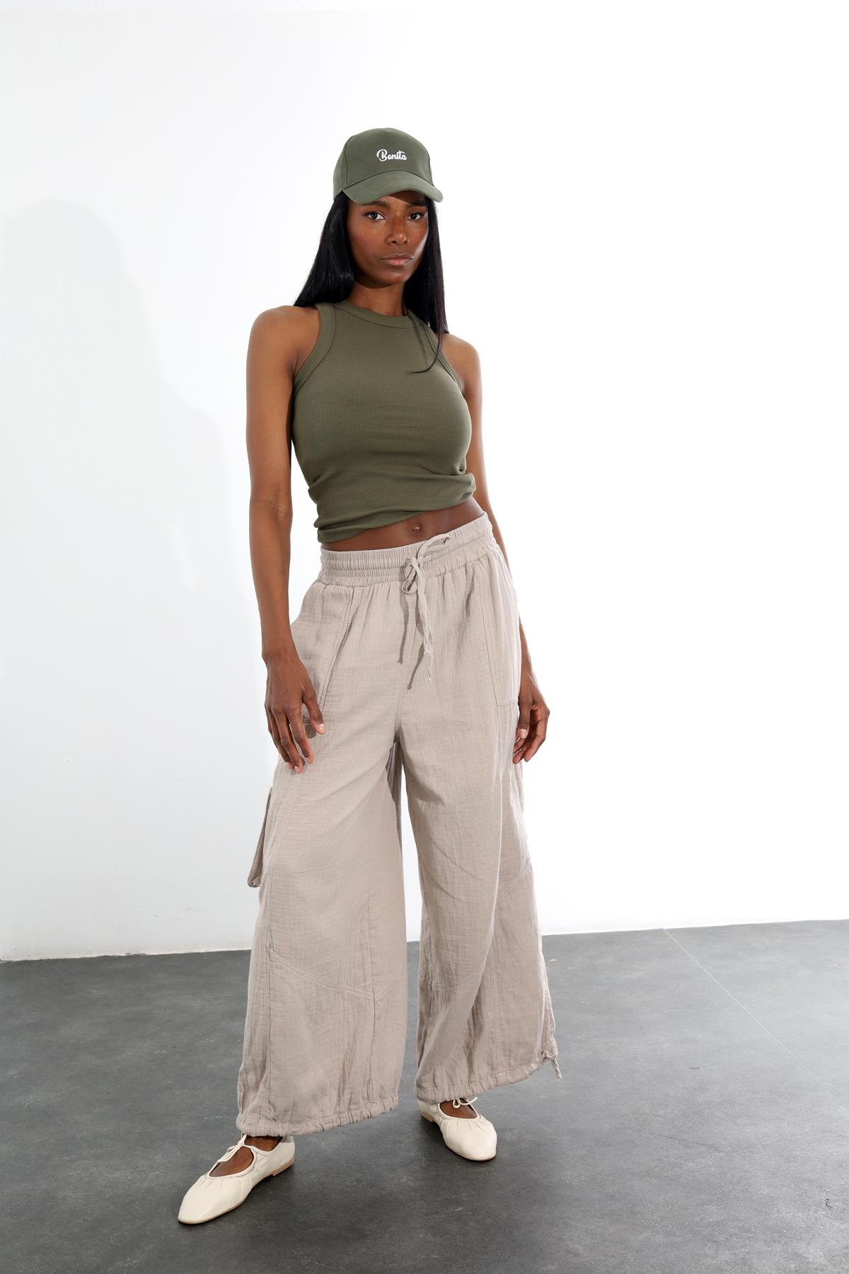 Haki Halter Yaka Atlet 23067