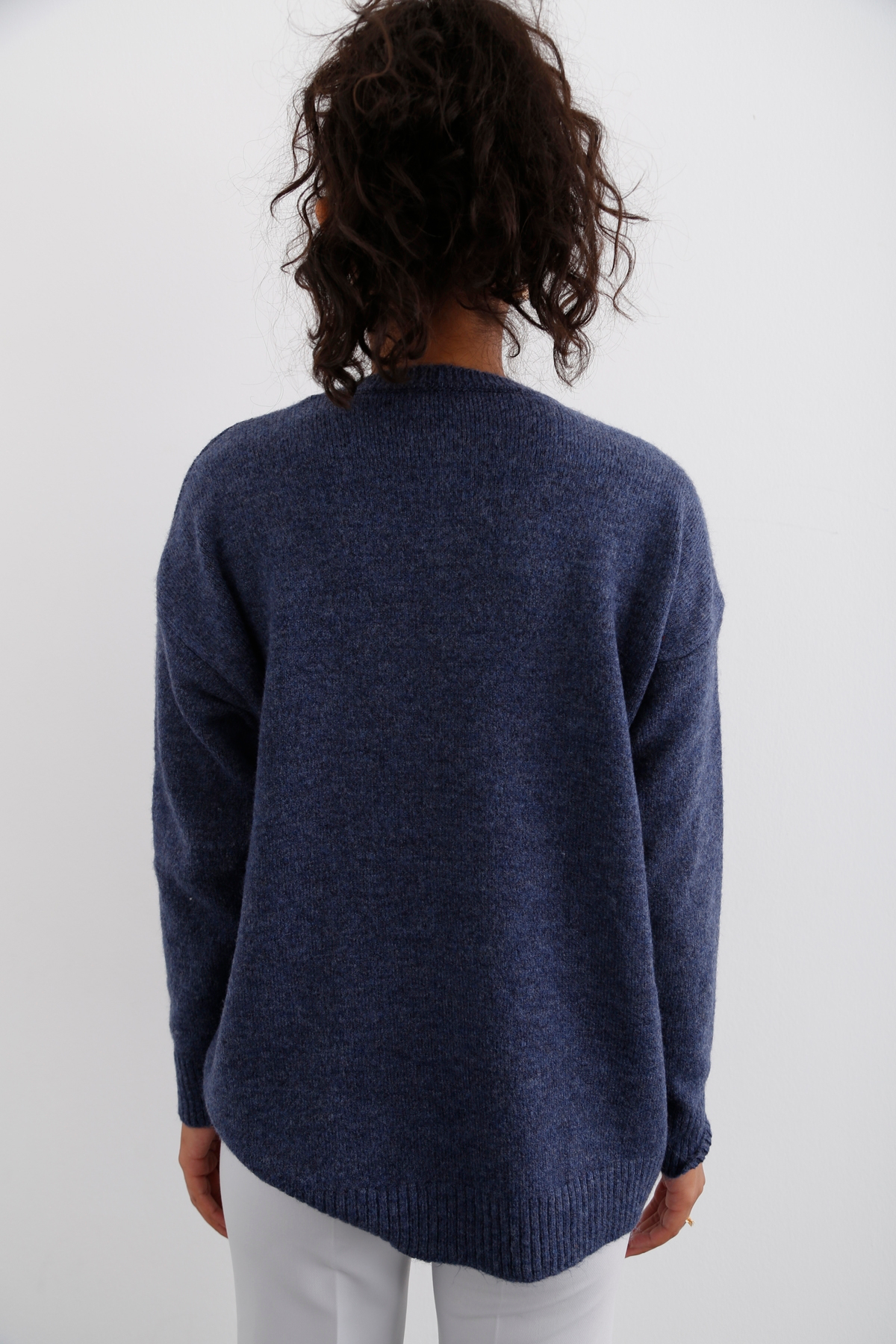 indigo Bisiklet Yaka Basic Kazak 5190