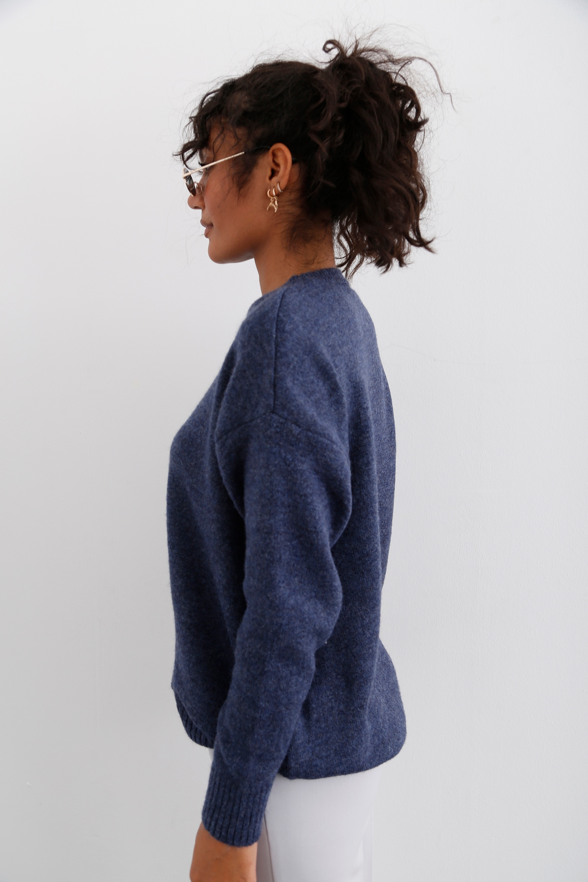 indigo Bisiklet Yaka Basic Kazak 5190