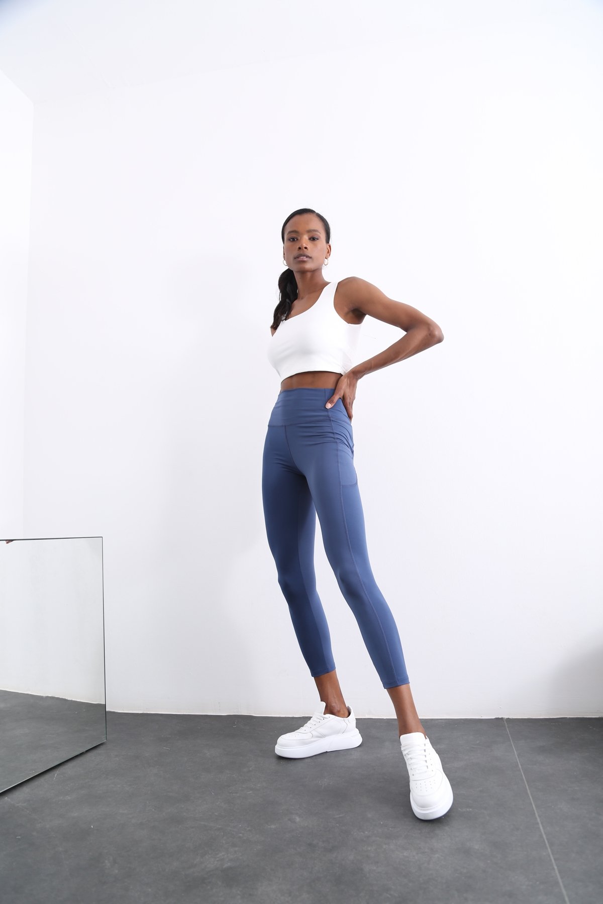 indigo Cepli Sporcu Tayt 