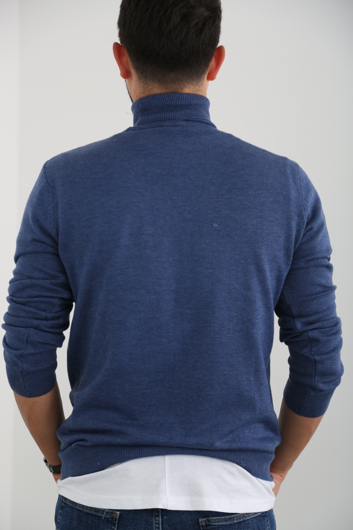 indigo Erkek Balıkçı Yaka Triko 180539