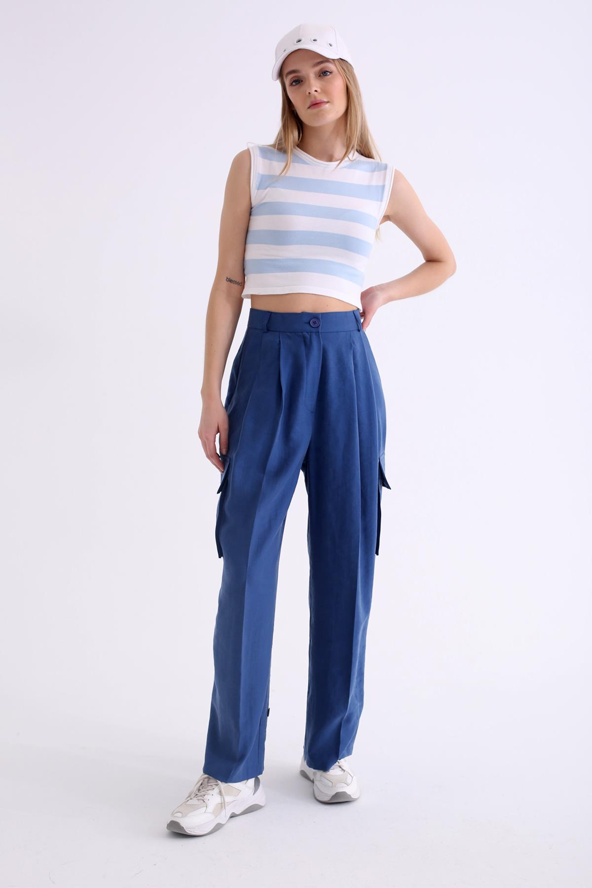 indigo Kargo Cep Bol Paça Pantolon 1299