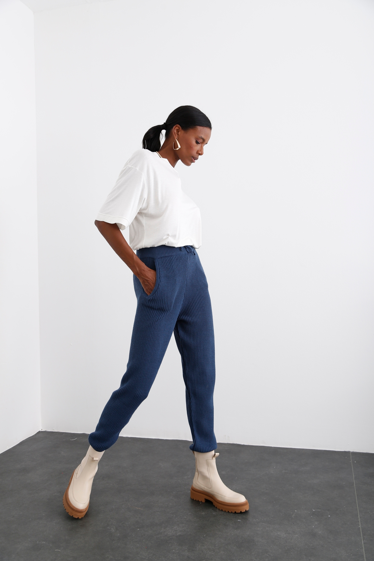 indigo Örme Pantolon 2136