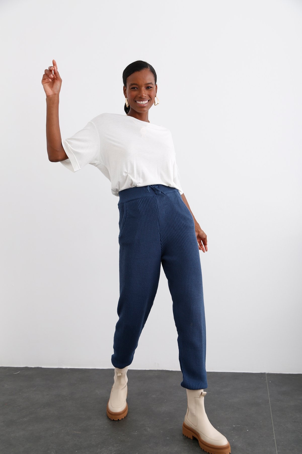 indigo Örme Pantolon 2136