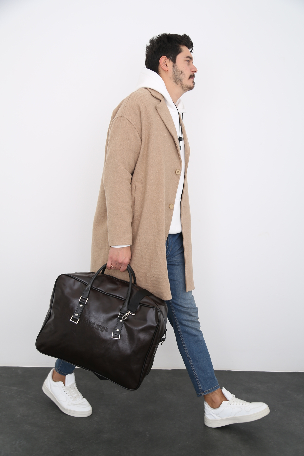 Kahverengi Erkek El Çantası 3006-02