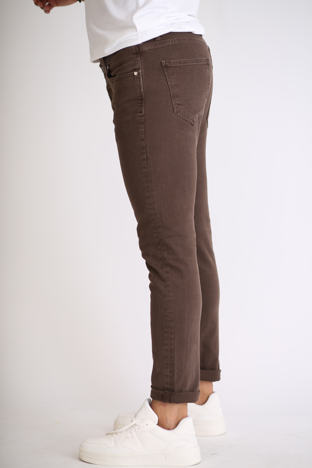 Kahverengi Slim Fit Jean 2241