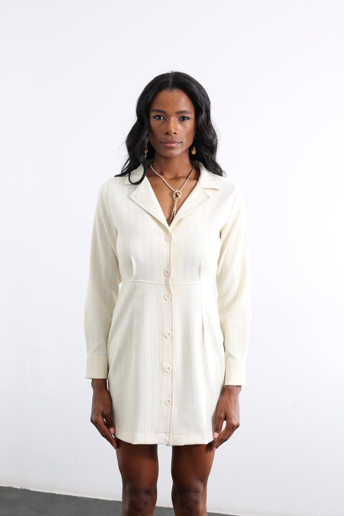 Kemik Ceket Elbise 1215