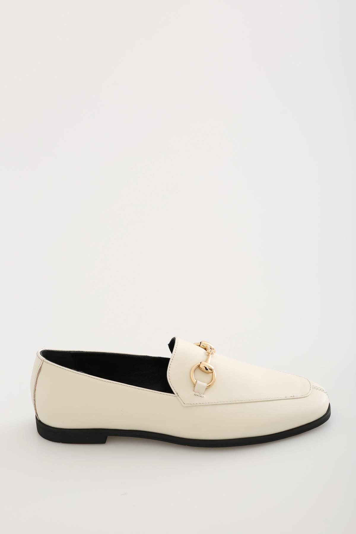 Kemik Tokalı Loafer 343
