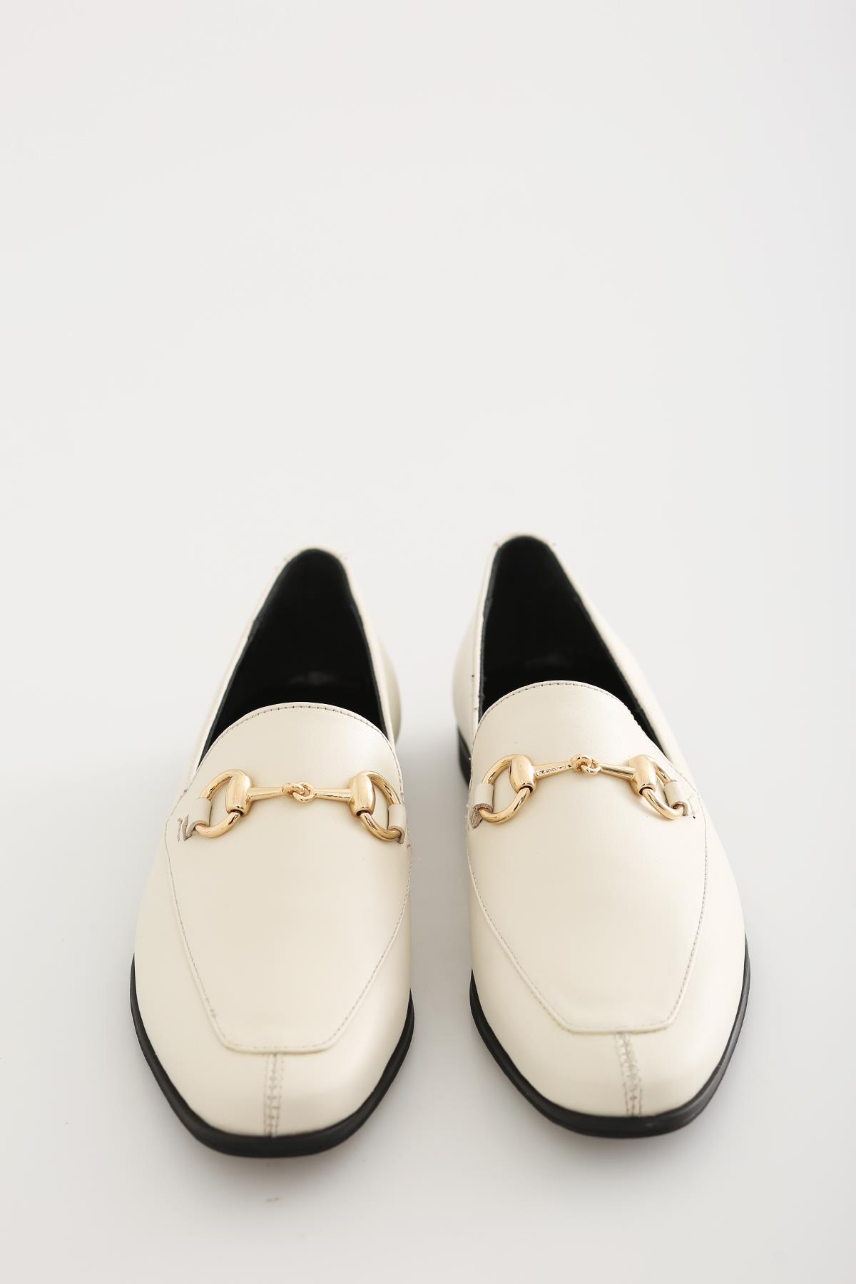Kemik Tokalı Loafer 343