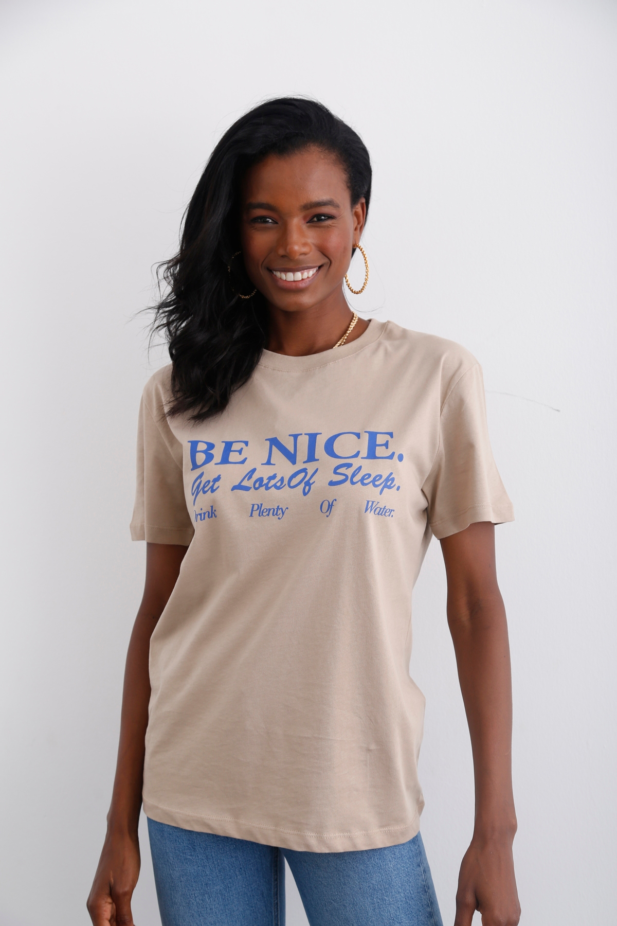 Kum Benice Baskılı Tshirt 14013