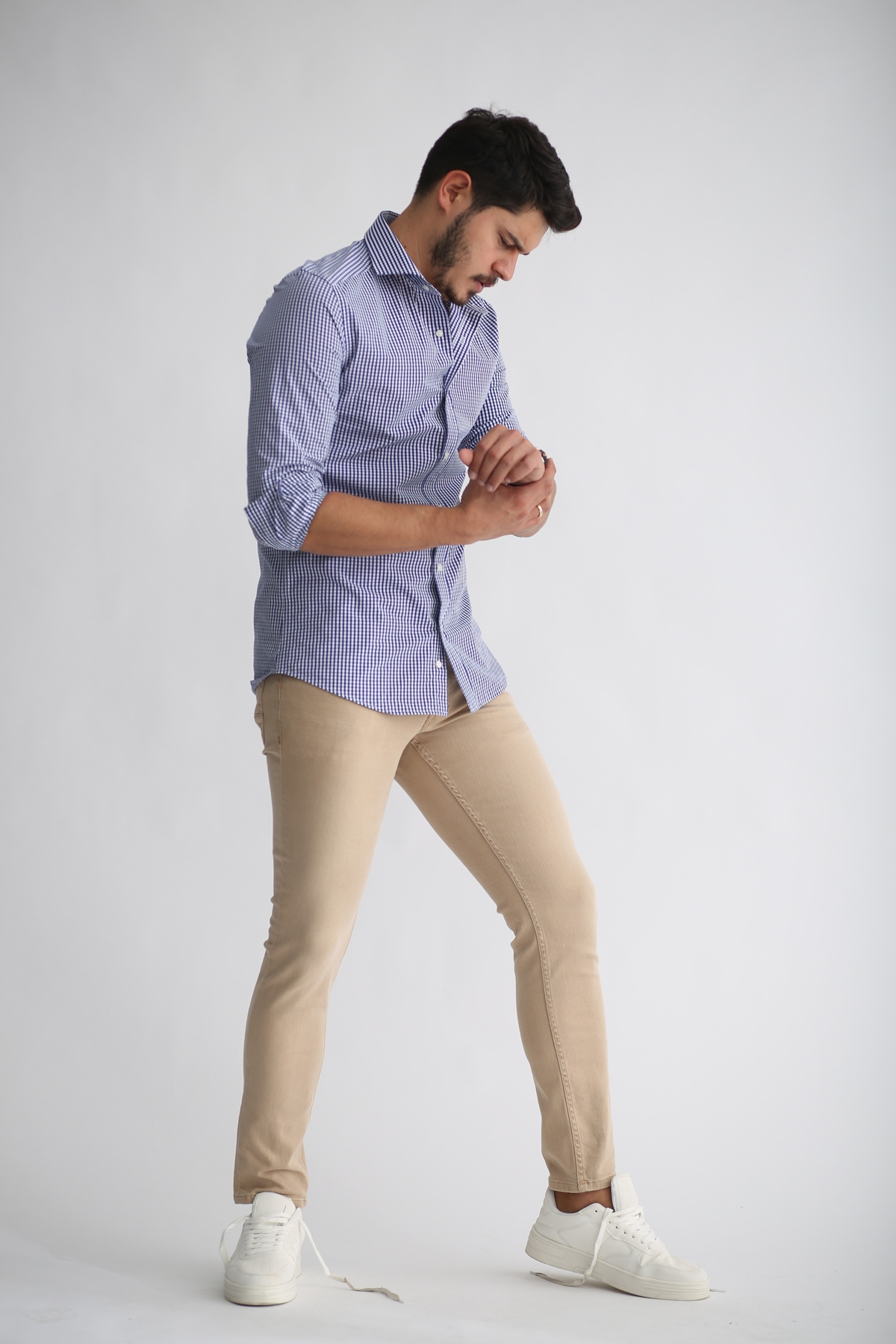 Kum Erkek Slim Fit Pantolon 7282