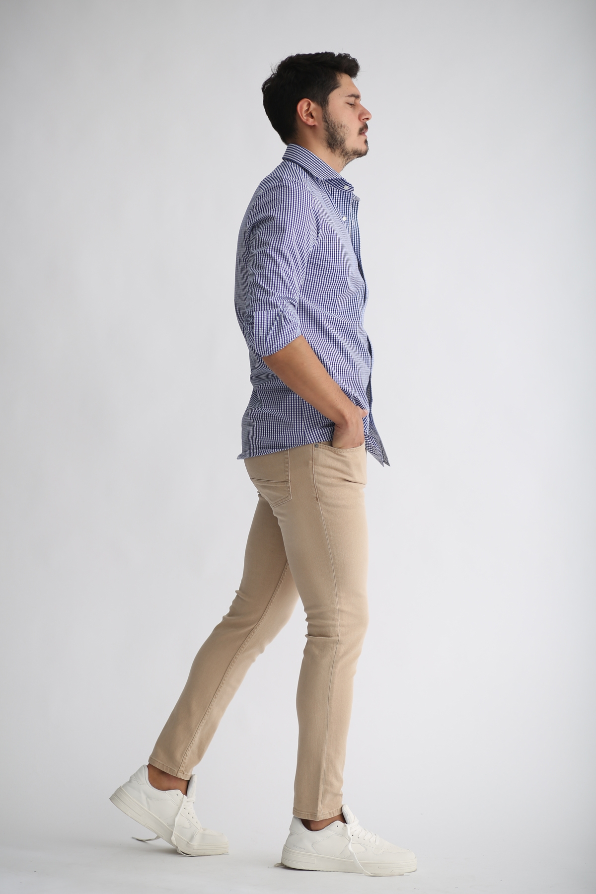 Kum Erkek Slim Fit Pantolon 7282