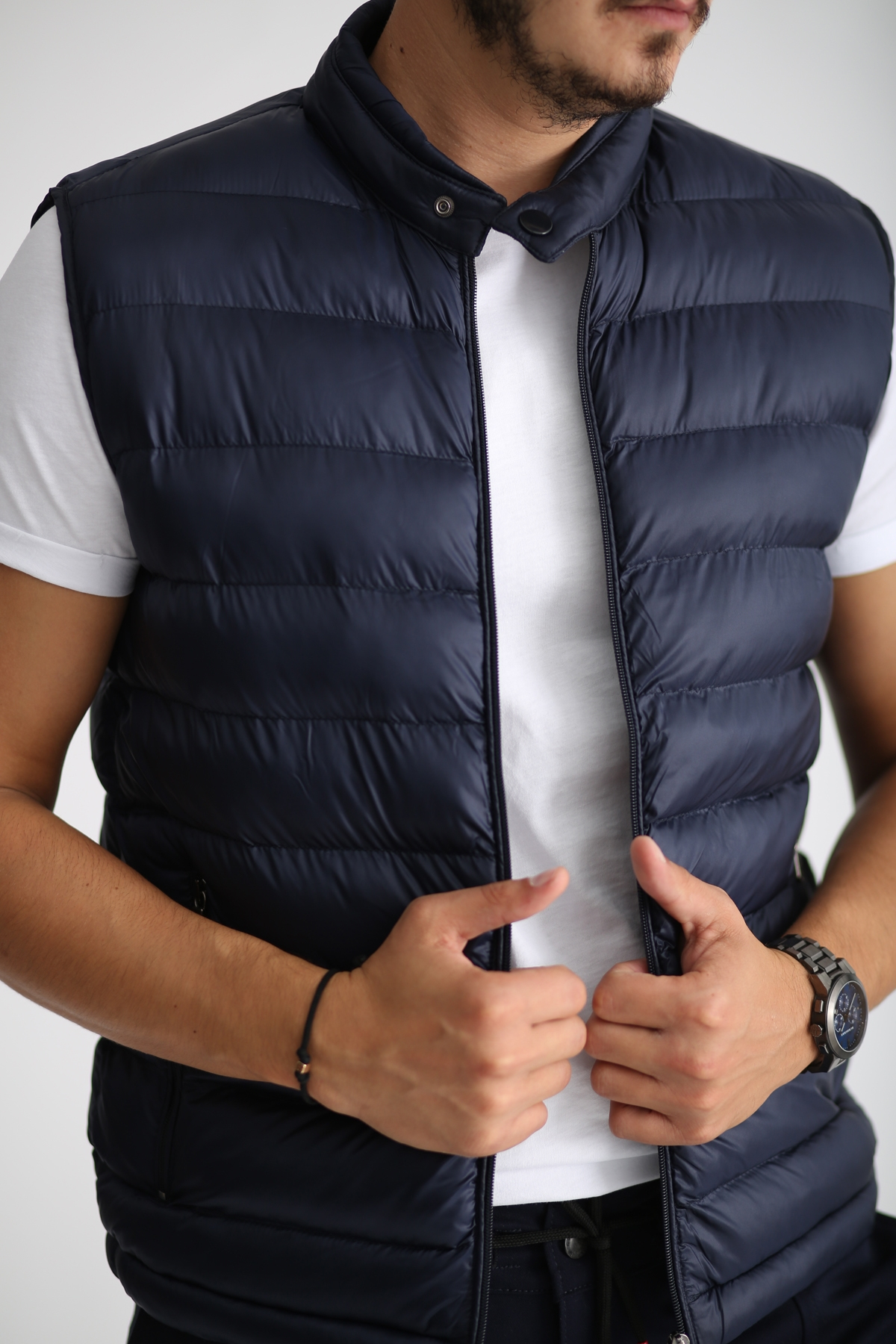 Lacivert Erkek İnce Yelek 96603