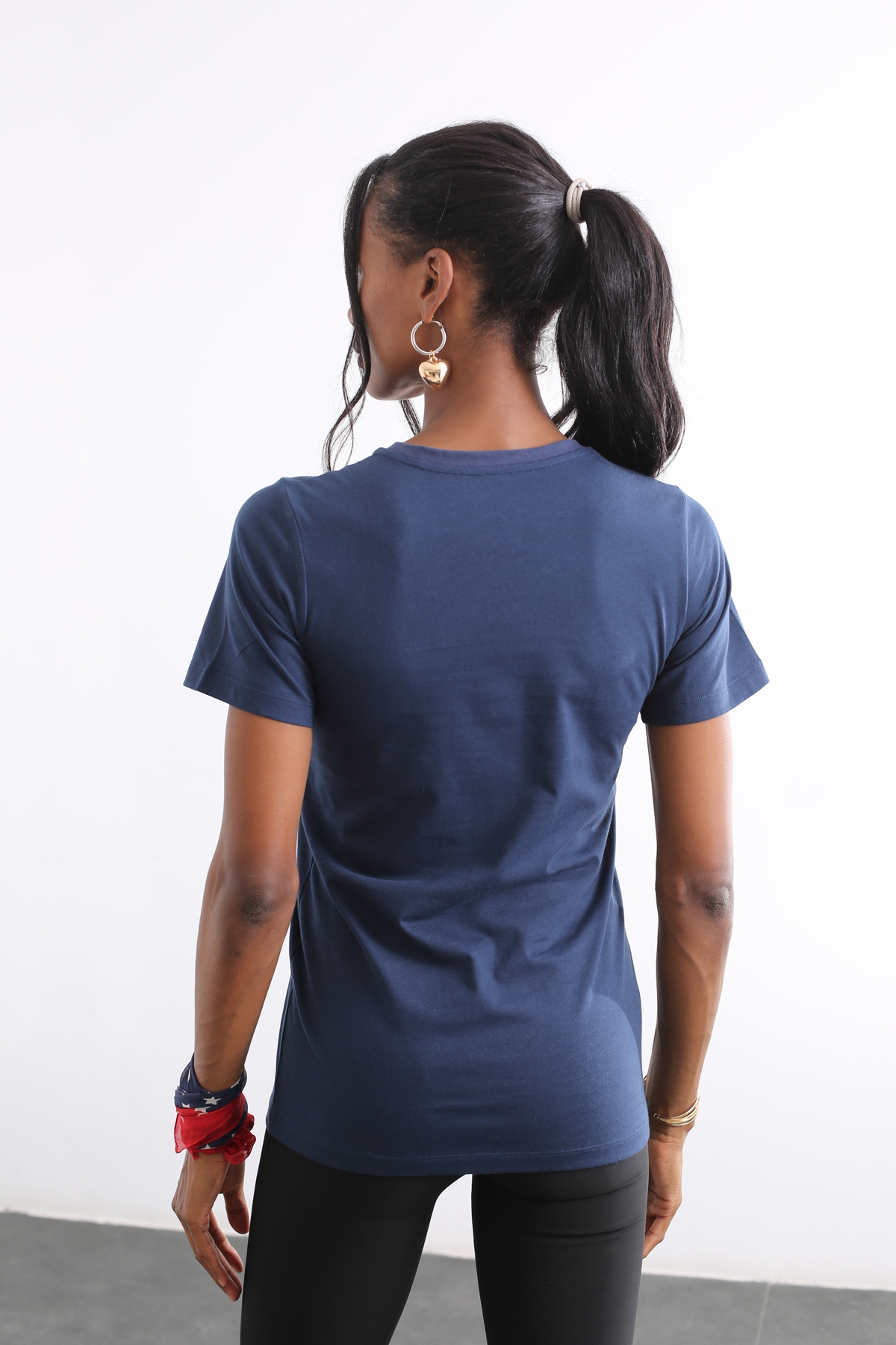 Lacivert Kısa Kol Tshirt 