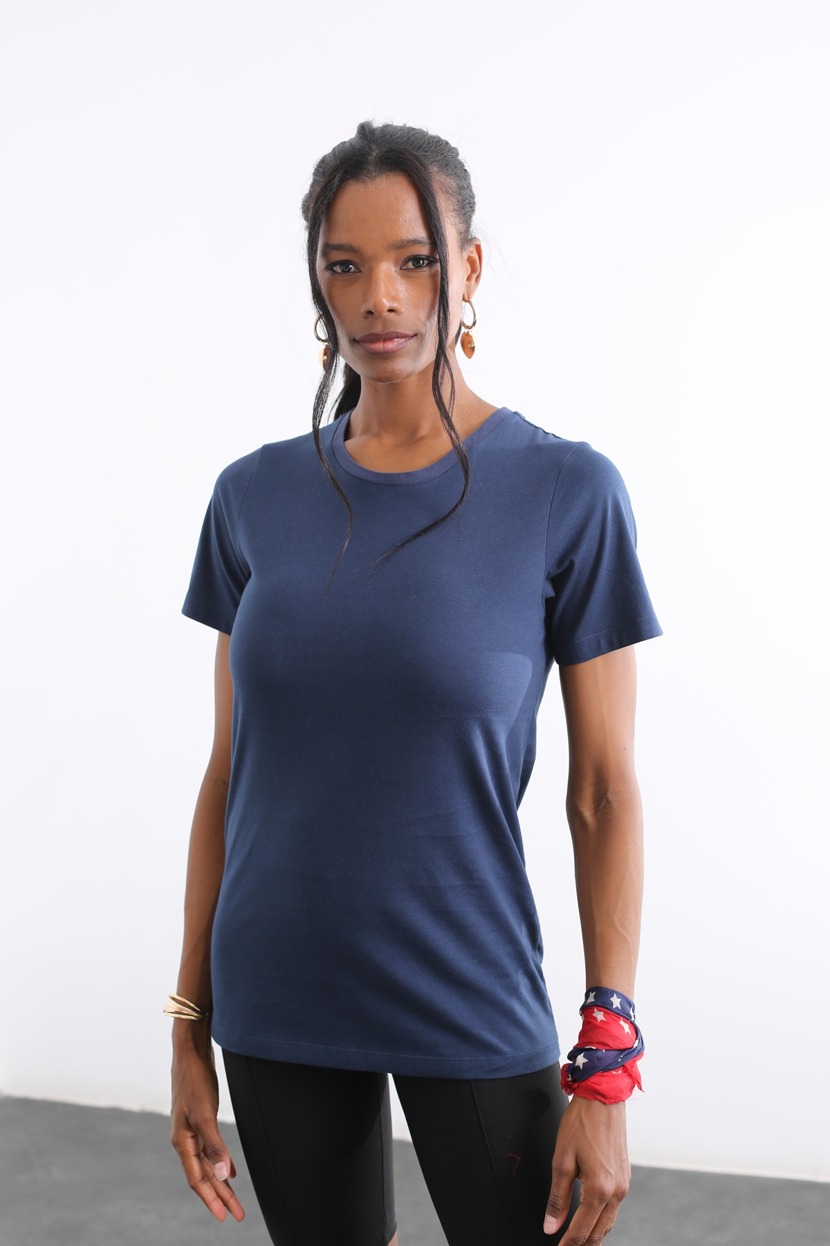 Lacivert Kısa Kol Tshirt 