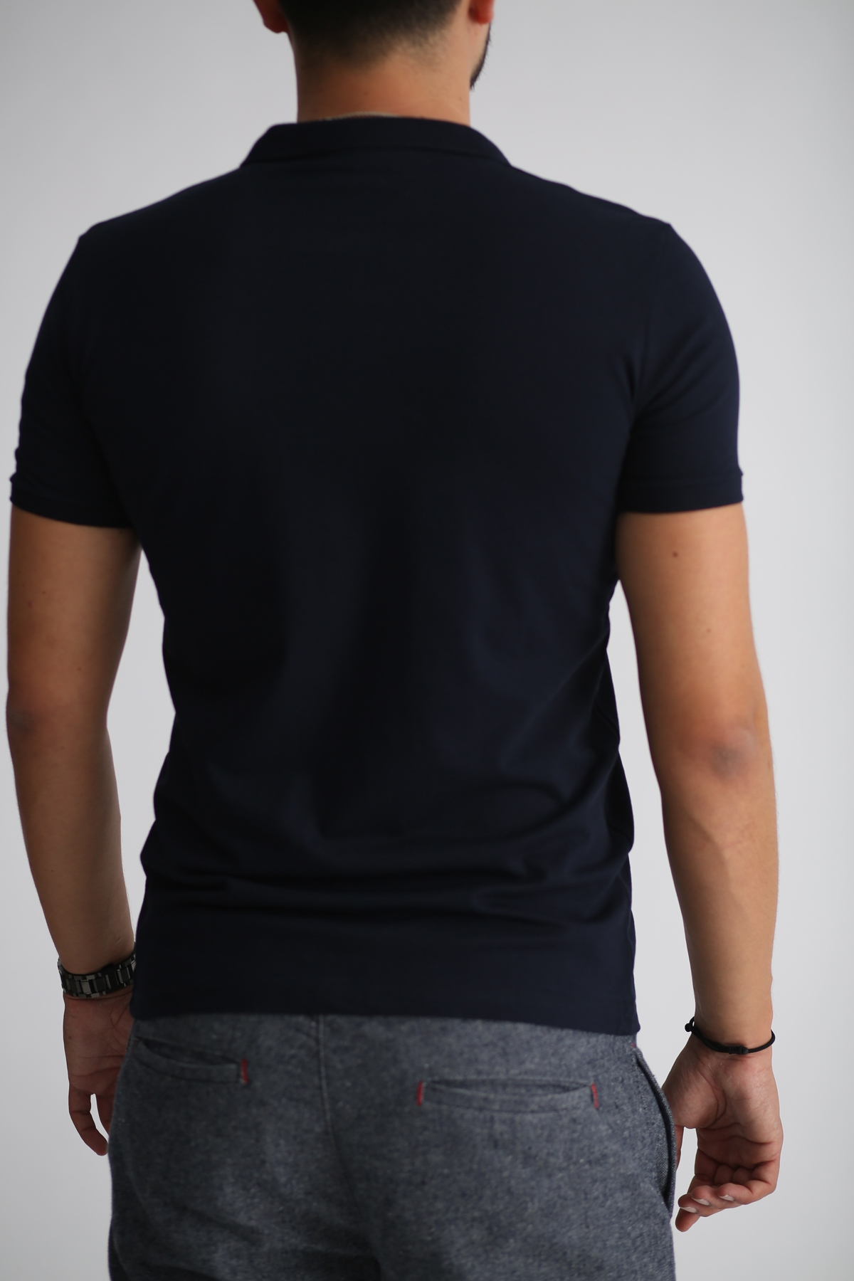 Lacivert Polo Yaka Tshirt 20201025