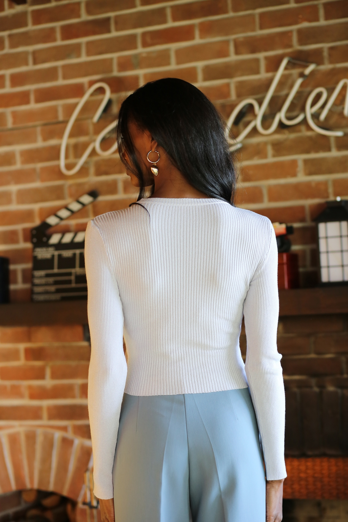 Lila Basic Triko 