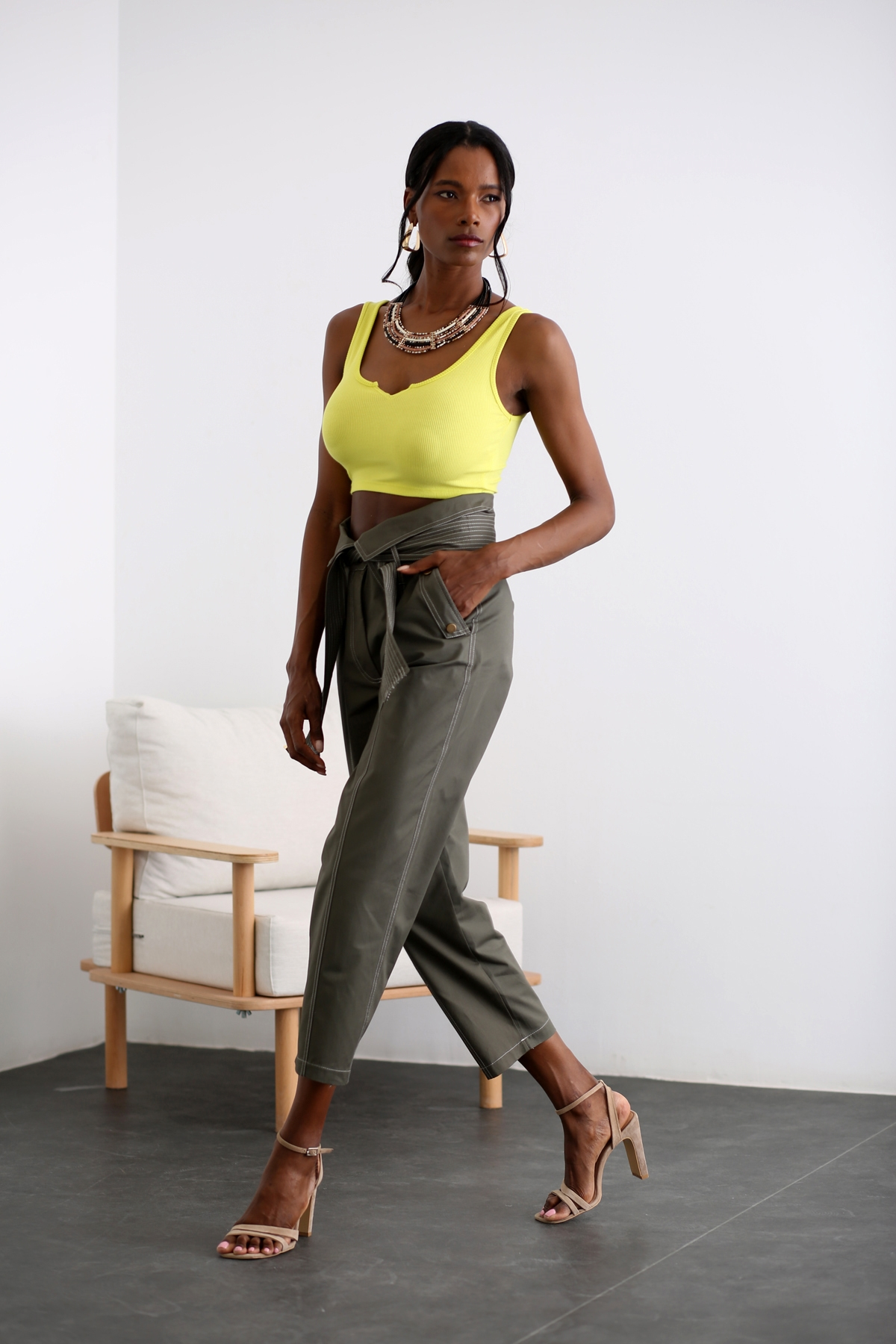 Lime Damla Yaka Crop 