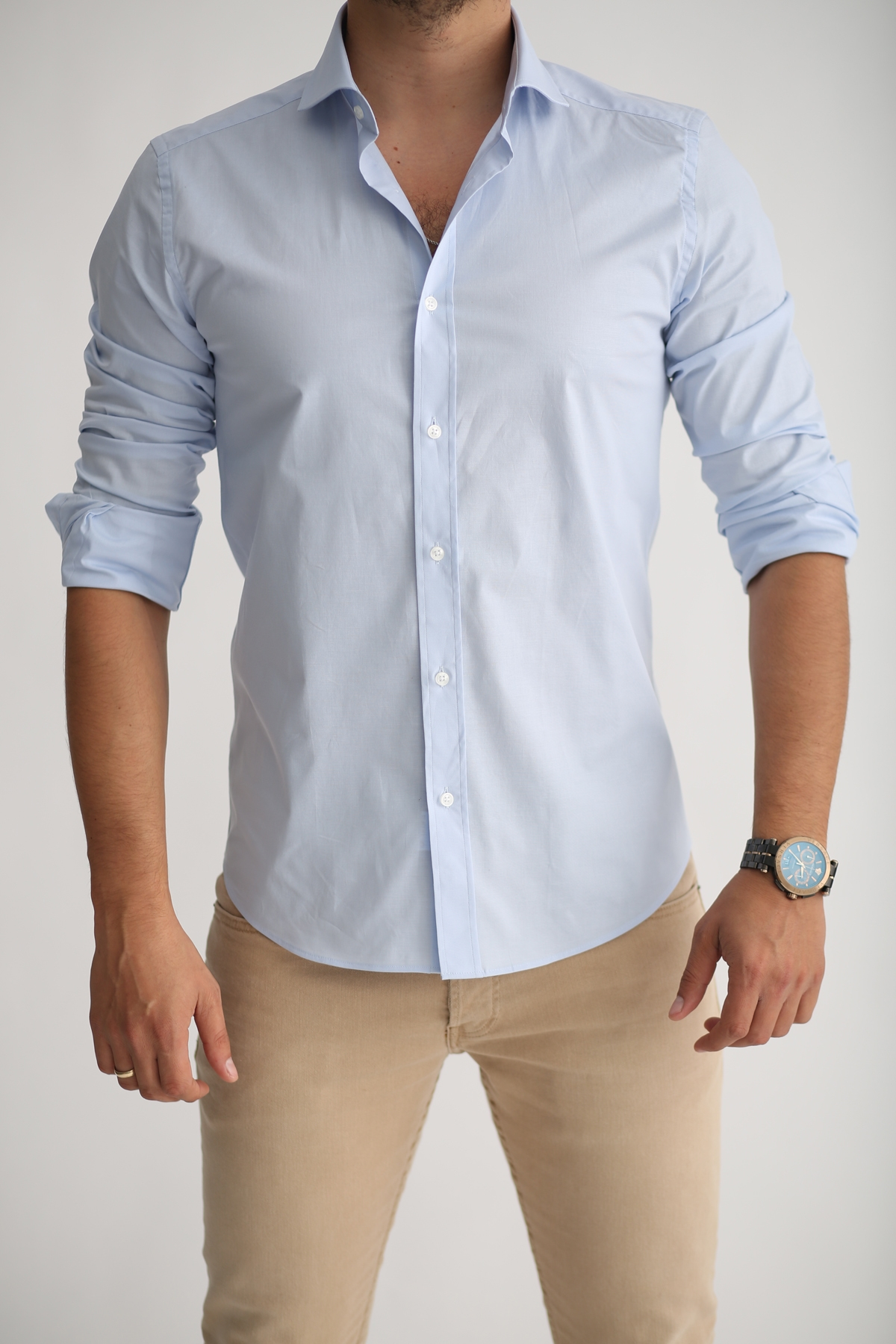 Mavi Erkek Slim Fit Gömlek 465