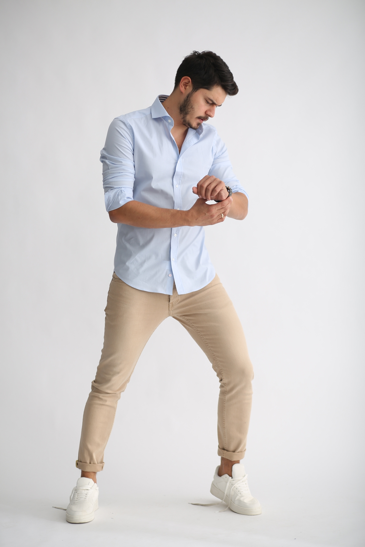 Mavi Erkek Slim Fit Gömlek 465