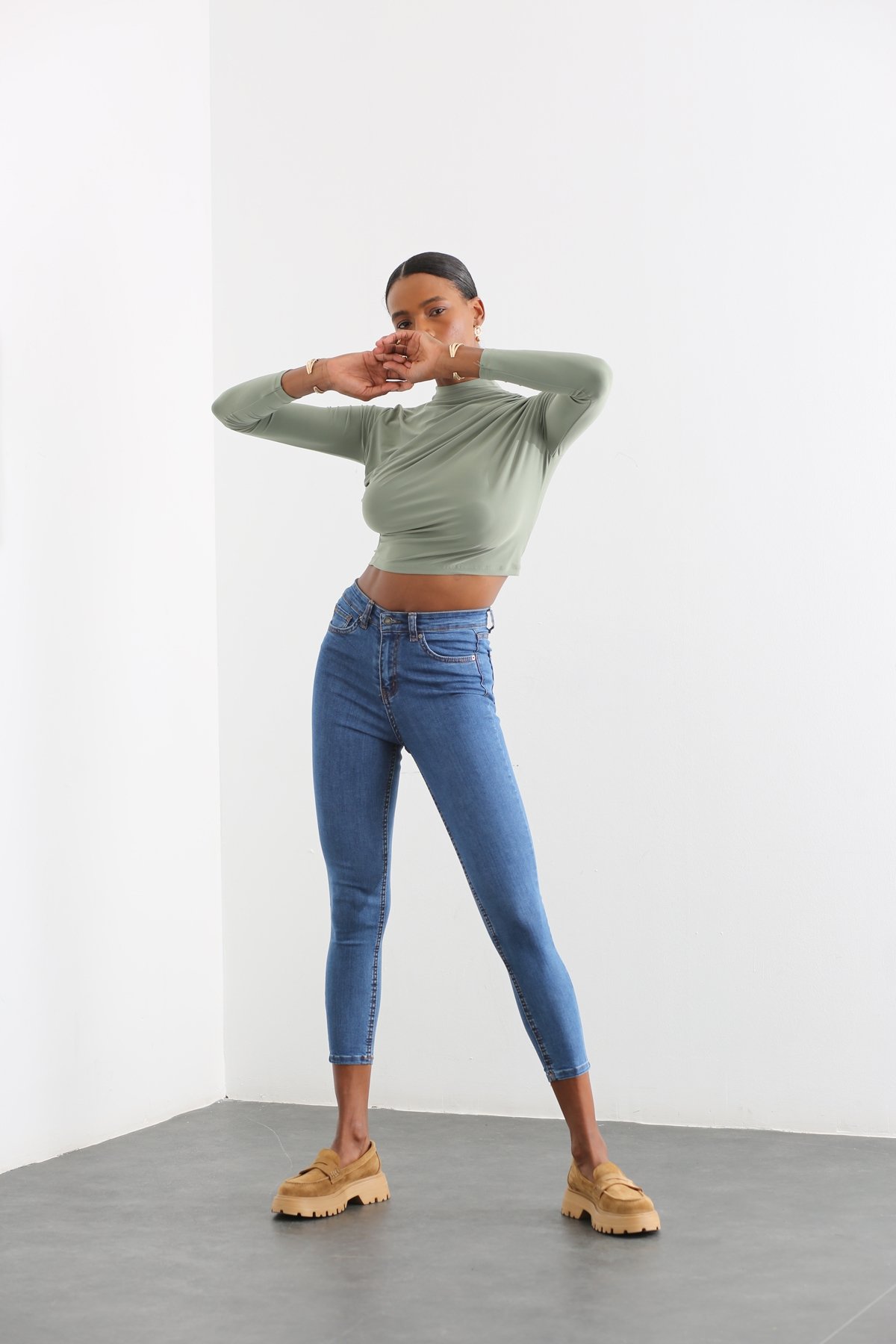 Mavi Toparlayan Skinny Jean 042