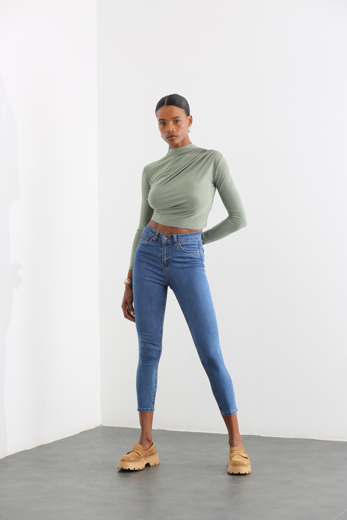 Mavi Toparlayan Skinny Jean 042