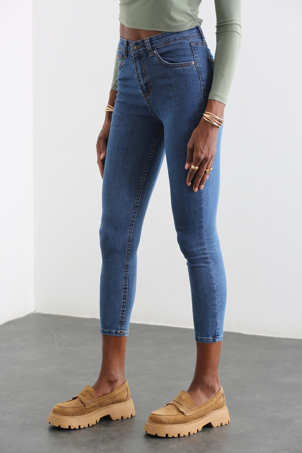Mavi Toparlayan Skinny Jean 042