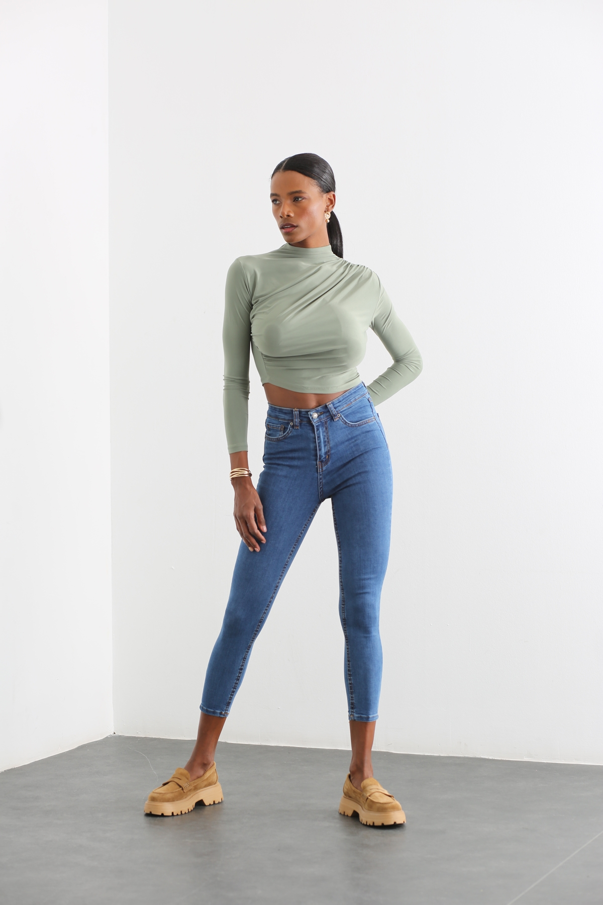 Mavi Toparlayan Skinny Jean 042