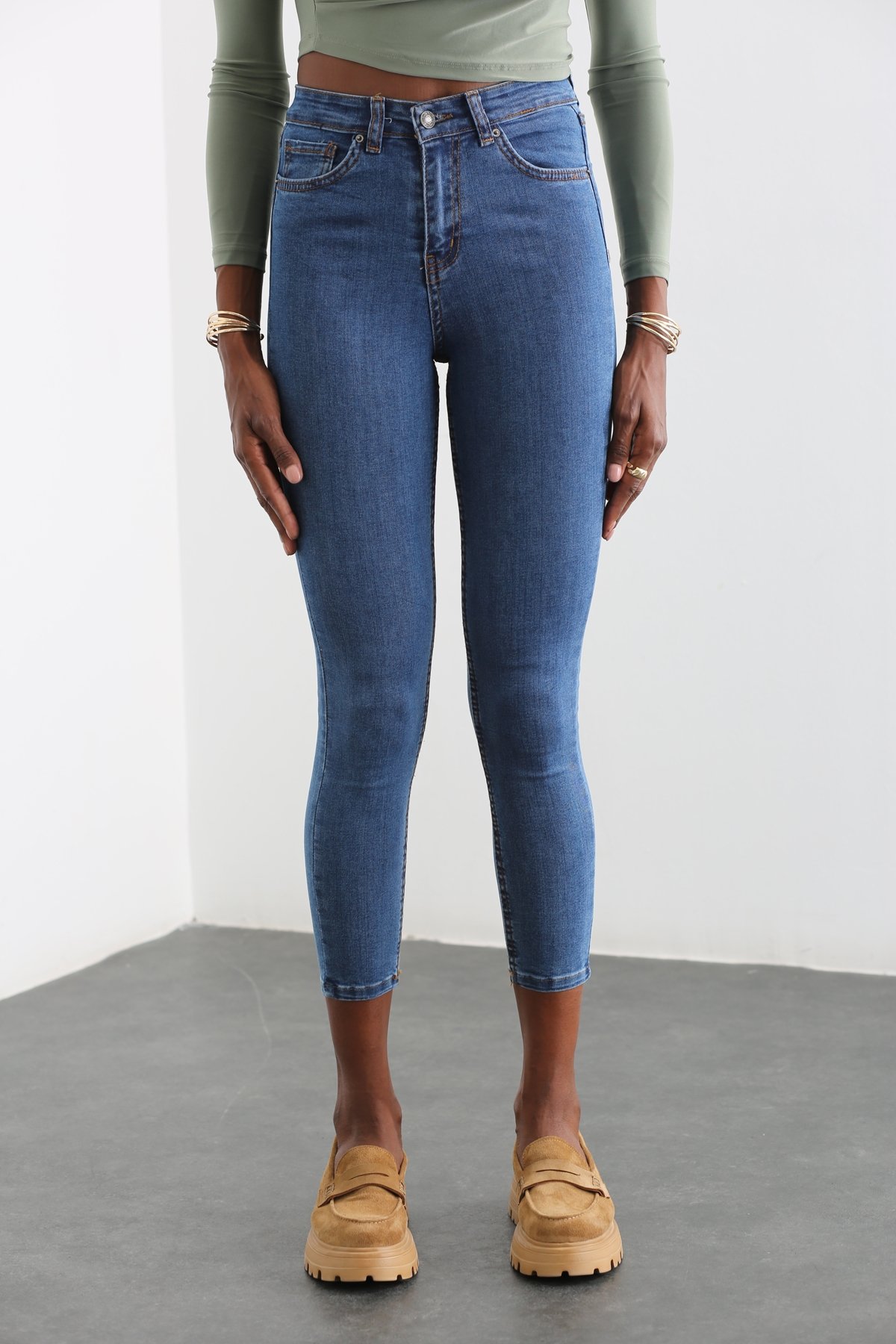 Mavi Toparlayan Skinny Jean 042