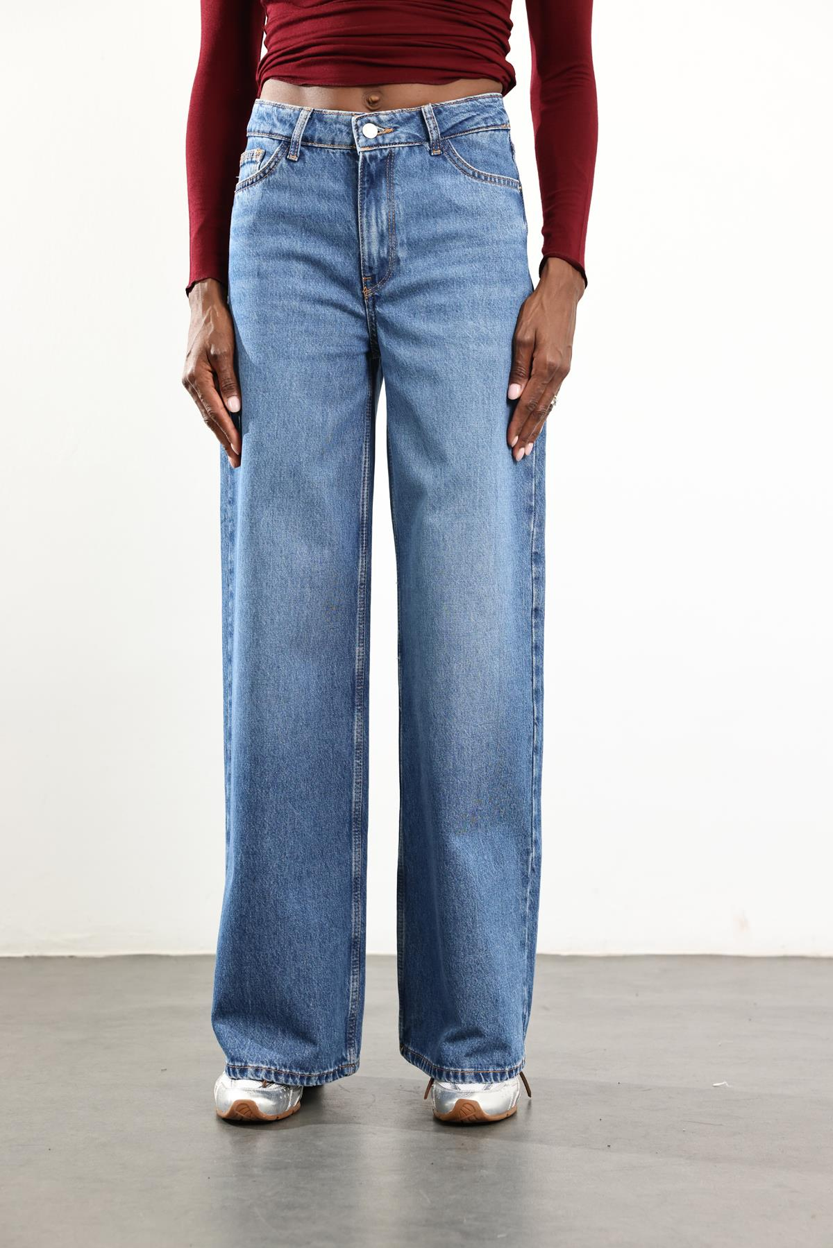 Mavi Wide Leg Jean 
