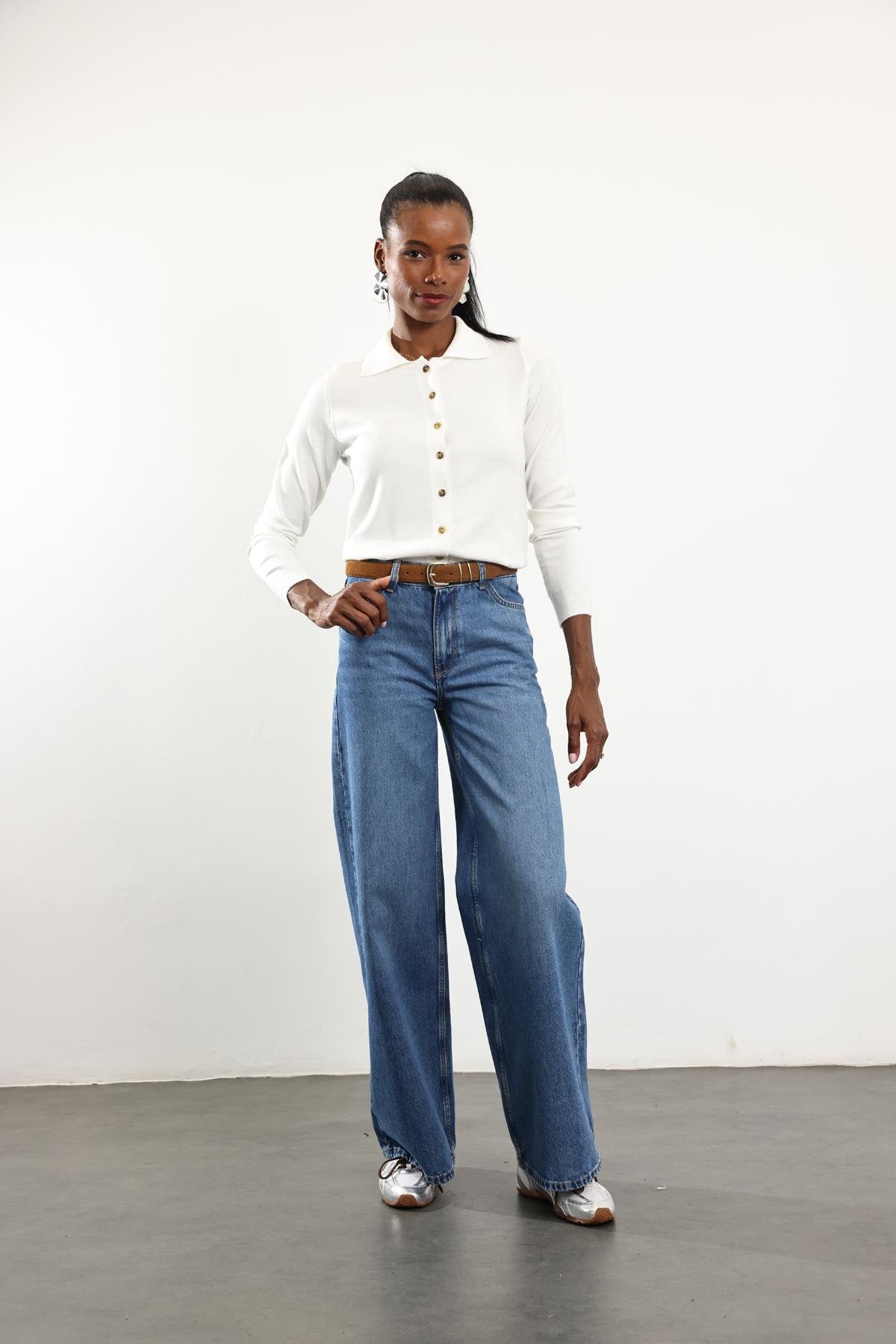 Mavi Wide Leg Jean 