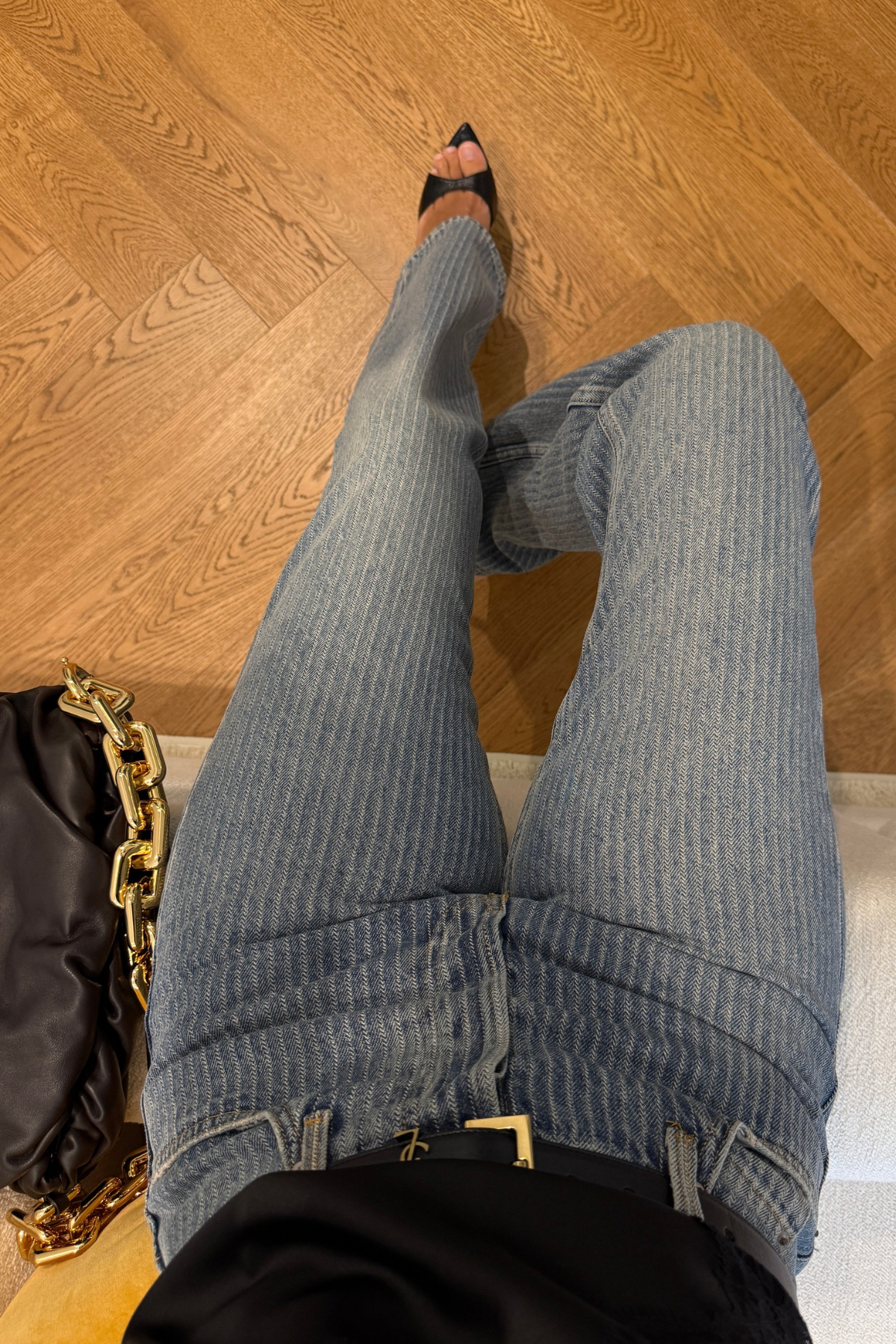 Mavi Yıkamalı Straıght Jean 