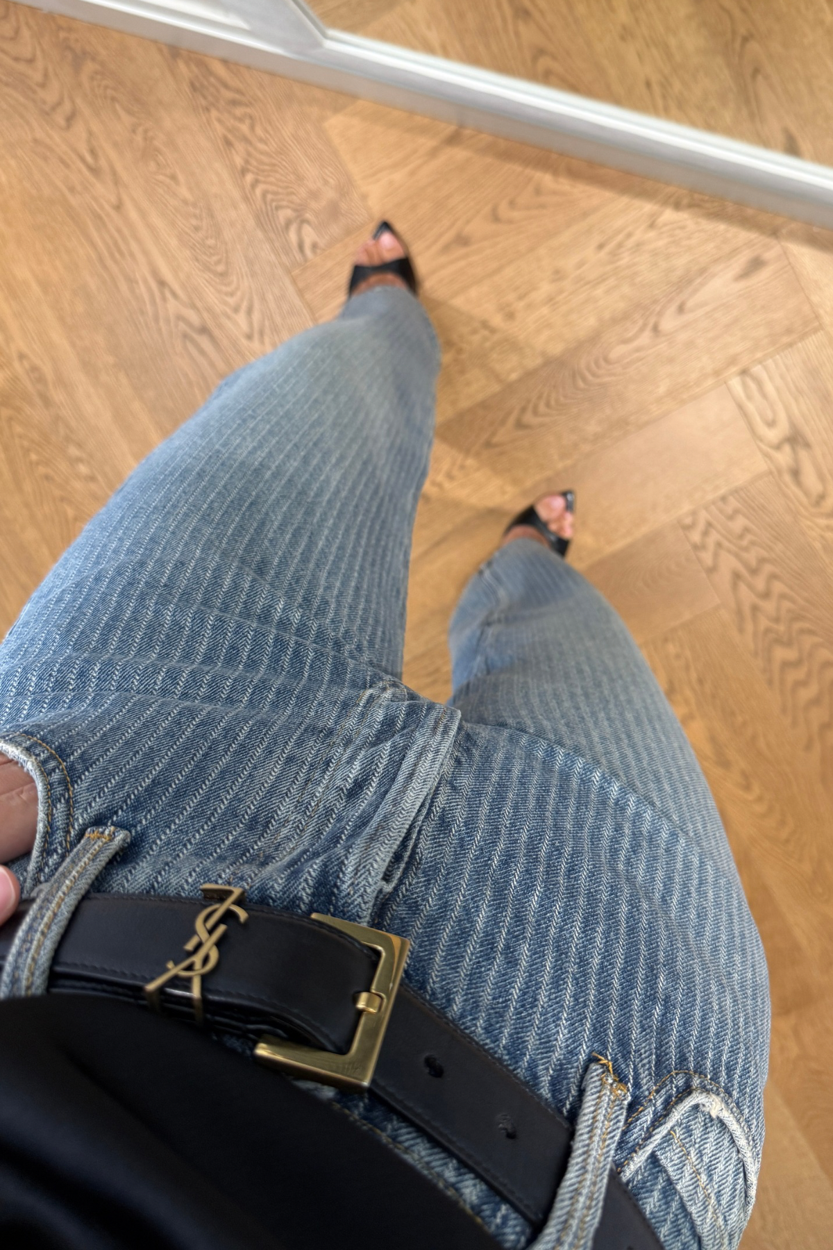 Mavi Yıkamalı Straıght Jean 