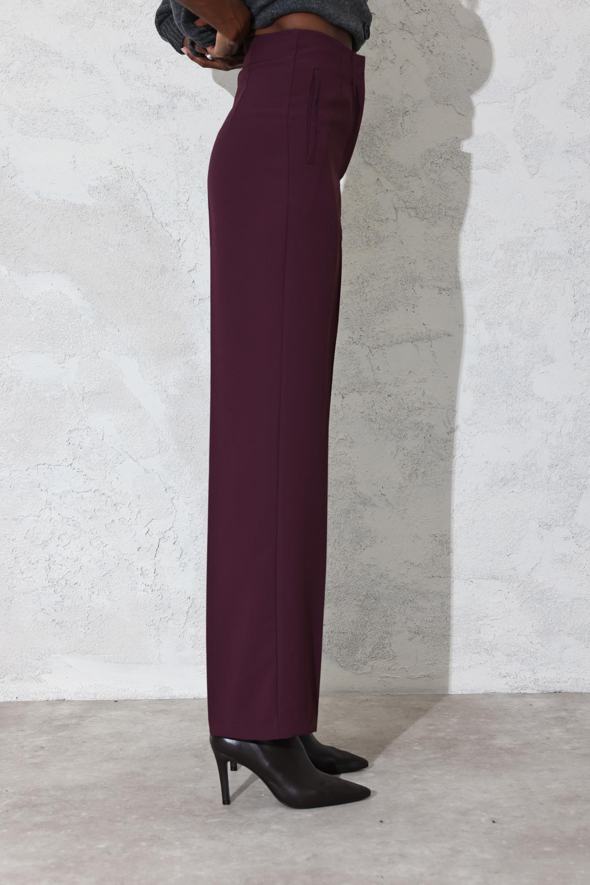 Mürdüm Boru Paça Pantolon 2001