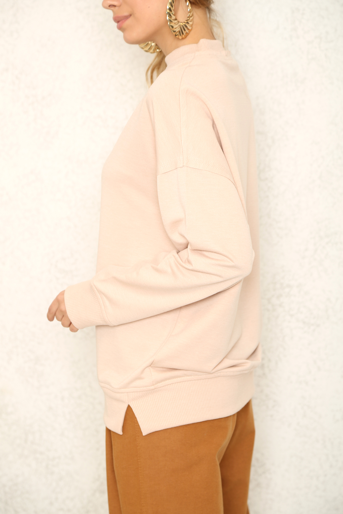 Nude Basic Sweatshirt