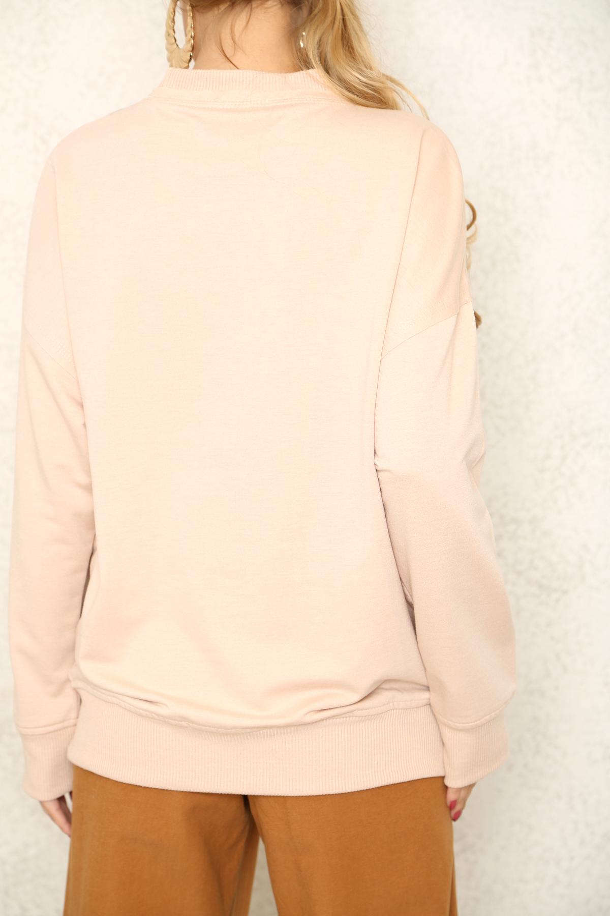 Nude Basic Sweatshirt