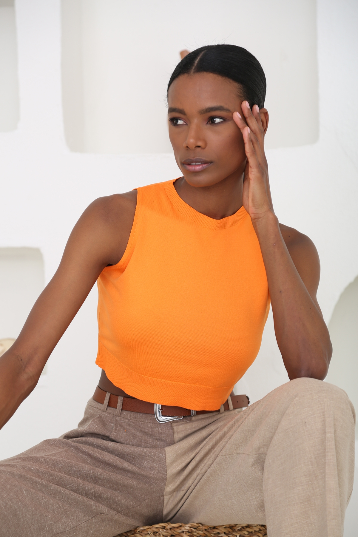 Oranj Halter Kesim Atlet 21402