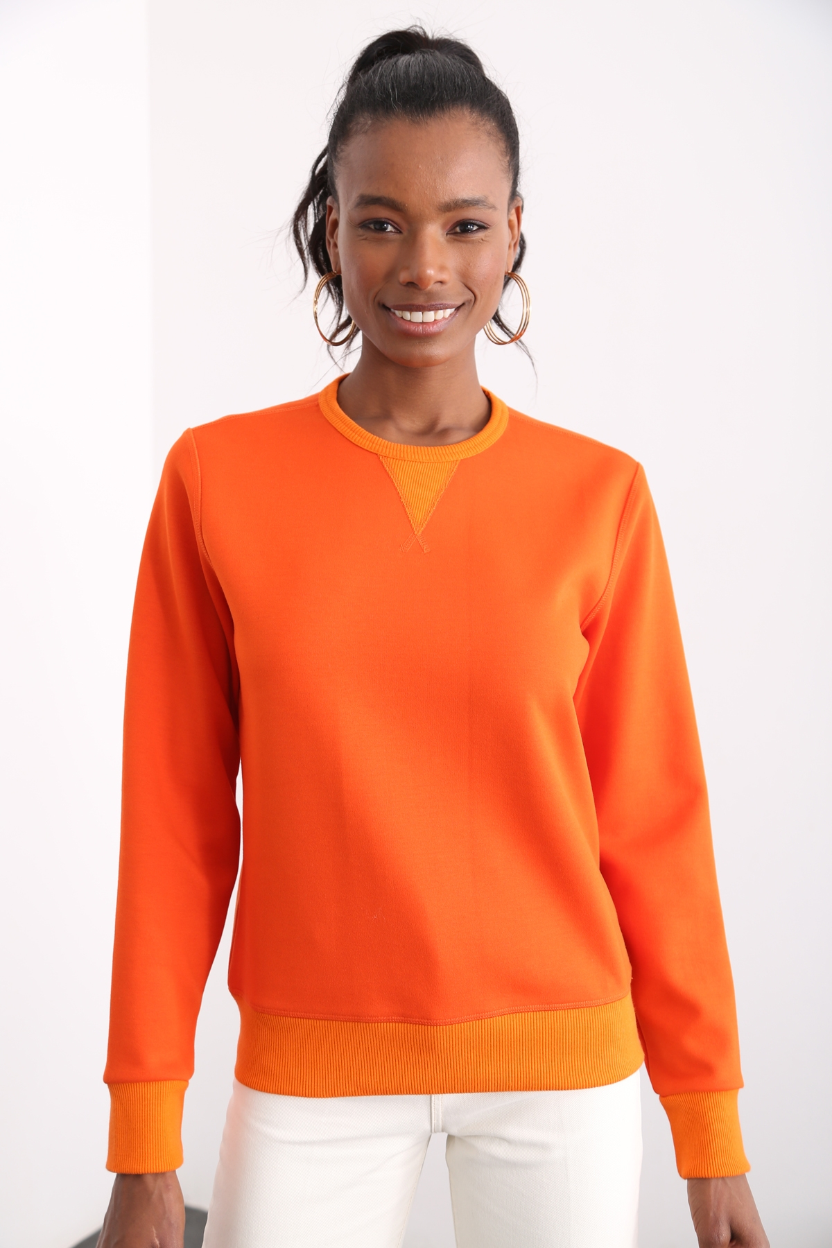 Oranj Organik Unisex Sweatshirt 
