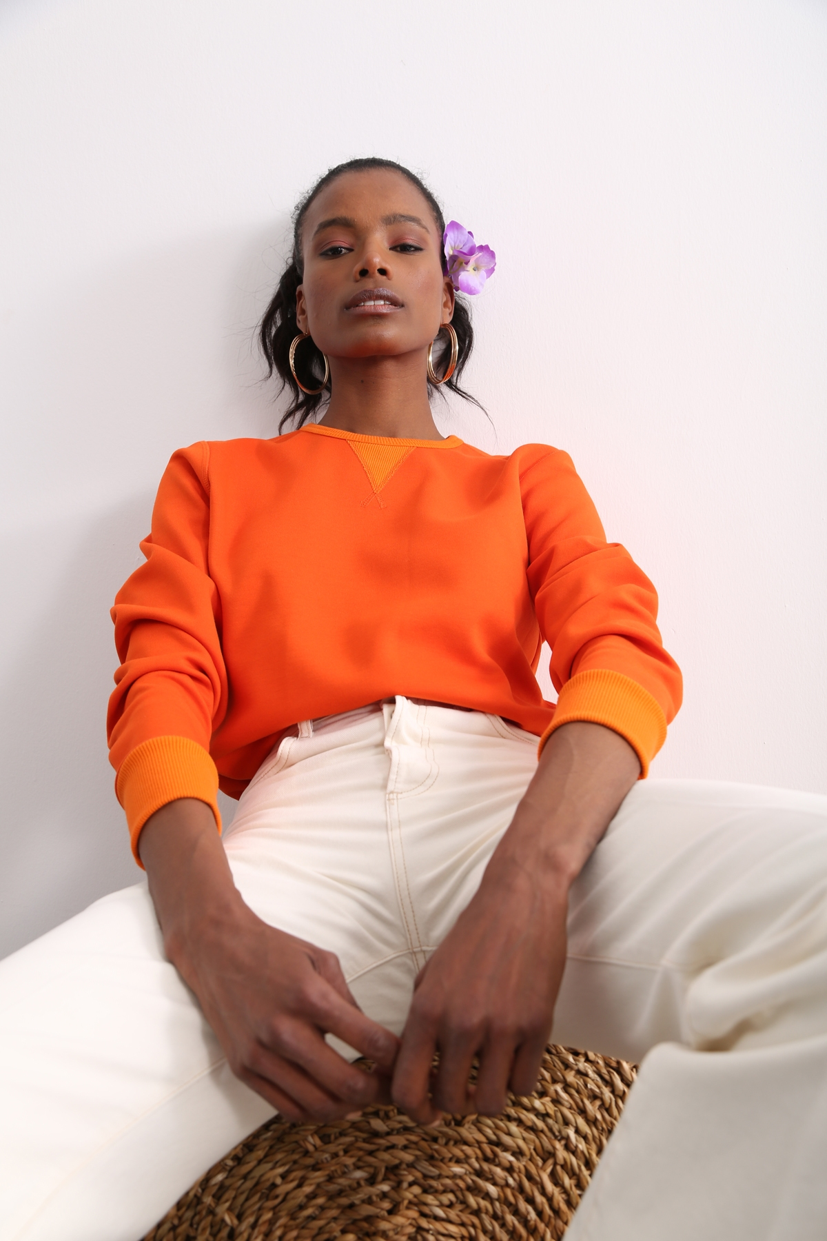 Oranj Organik Unisex Sweatshirt 