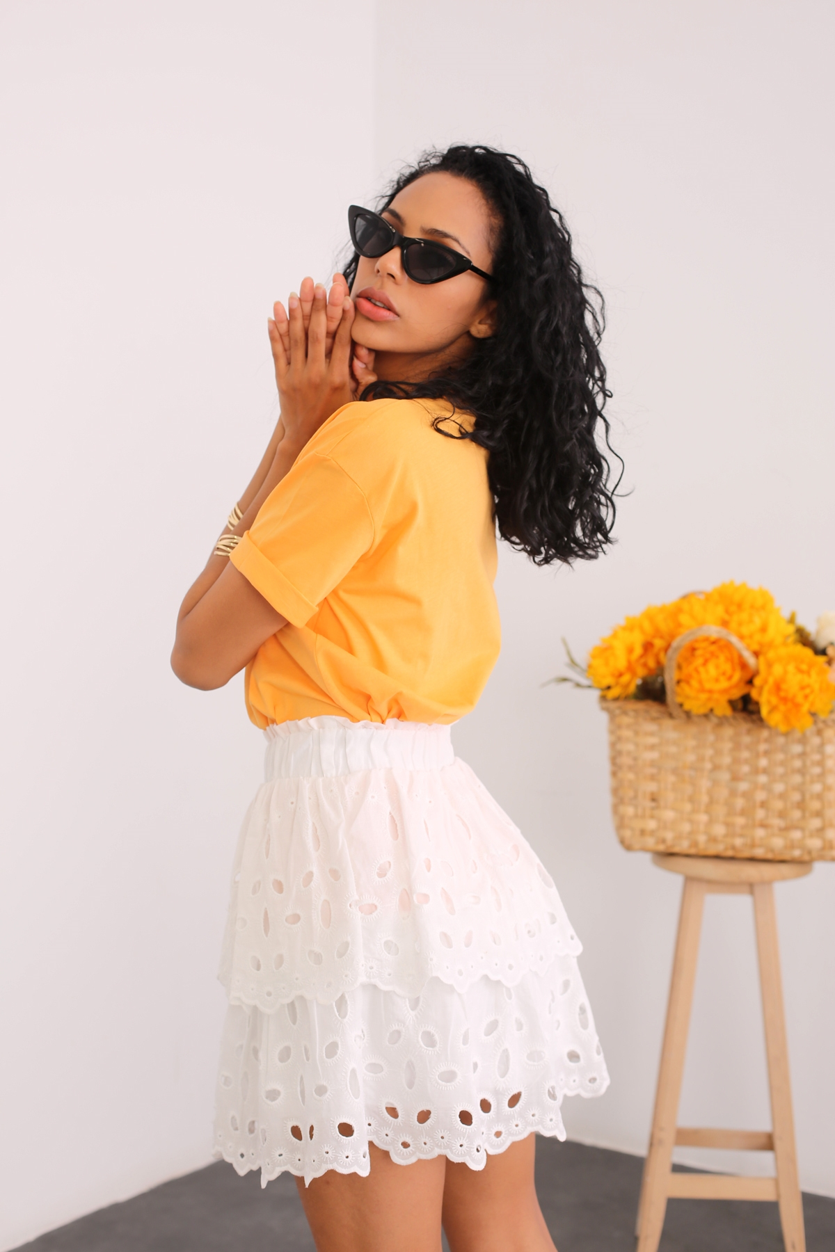 Oranj Simple Is Beautiful Baskılı Tshirt 80841
