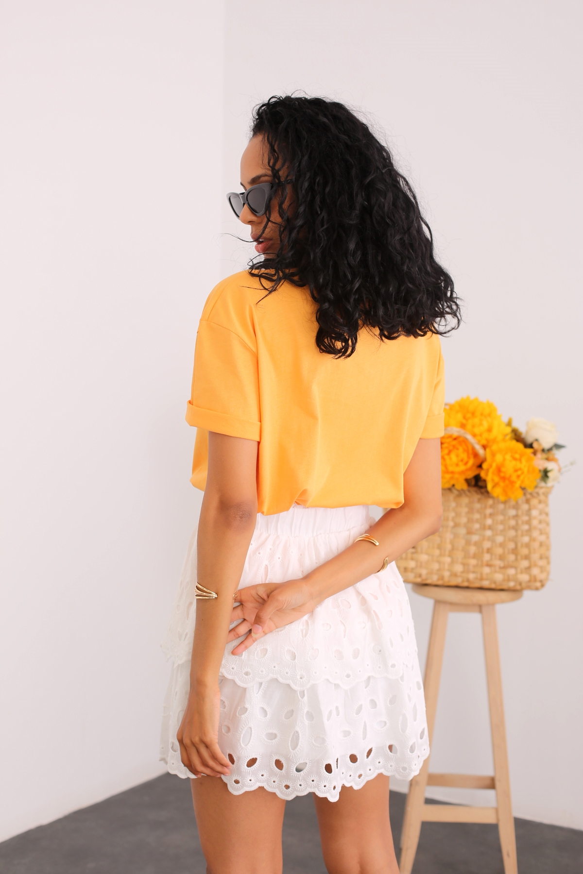Oranj Simple Is Beautiful Baskılı Tshirt 80841