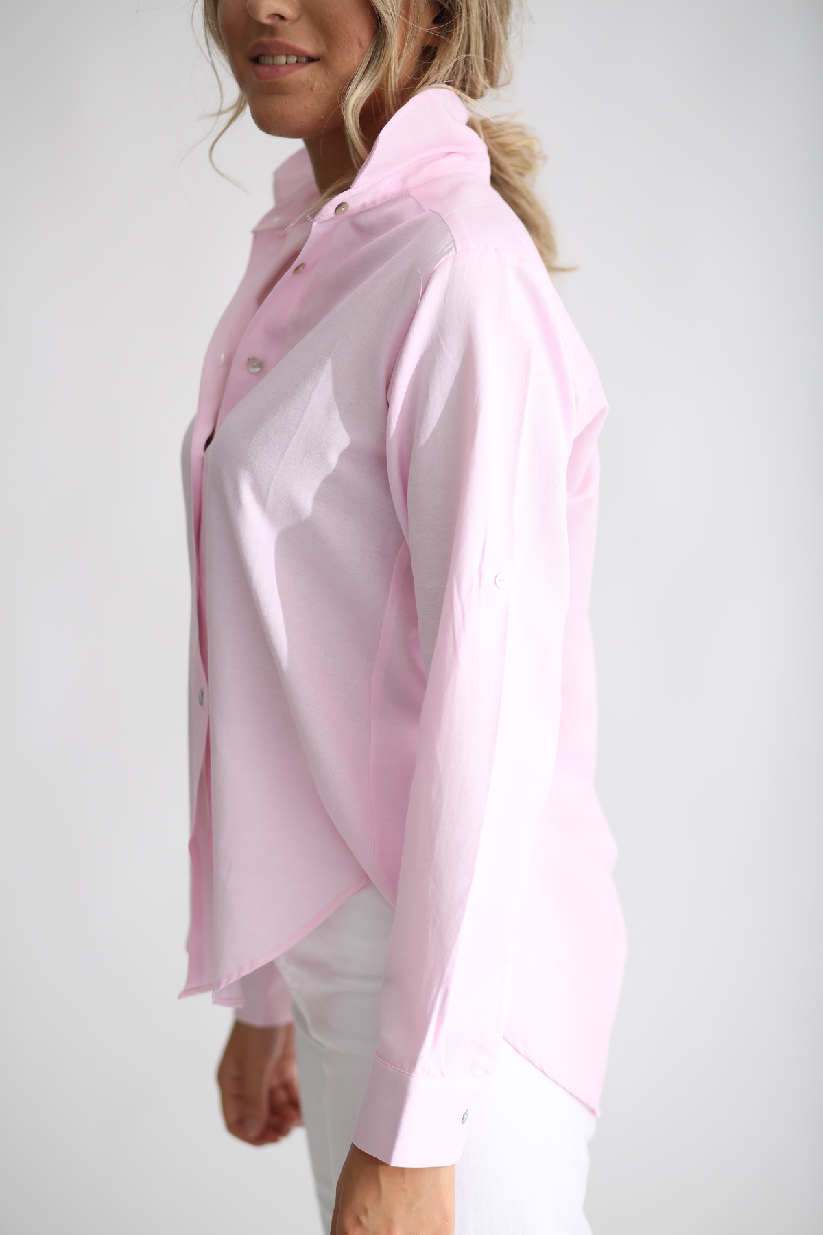 Pembe Oxford Gömlek-1 