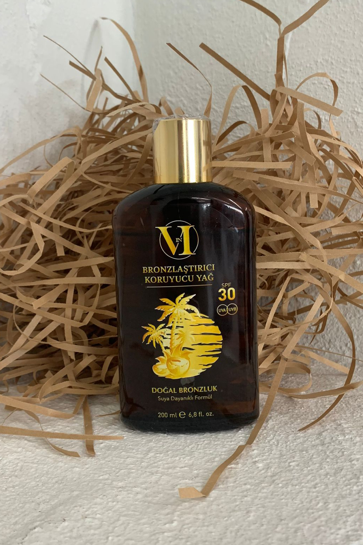Şeffaf Bronzlaştırıcı Koruyucu Yağ Spf30 