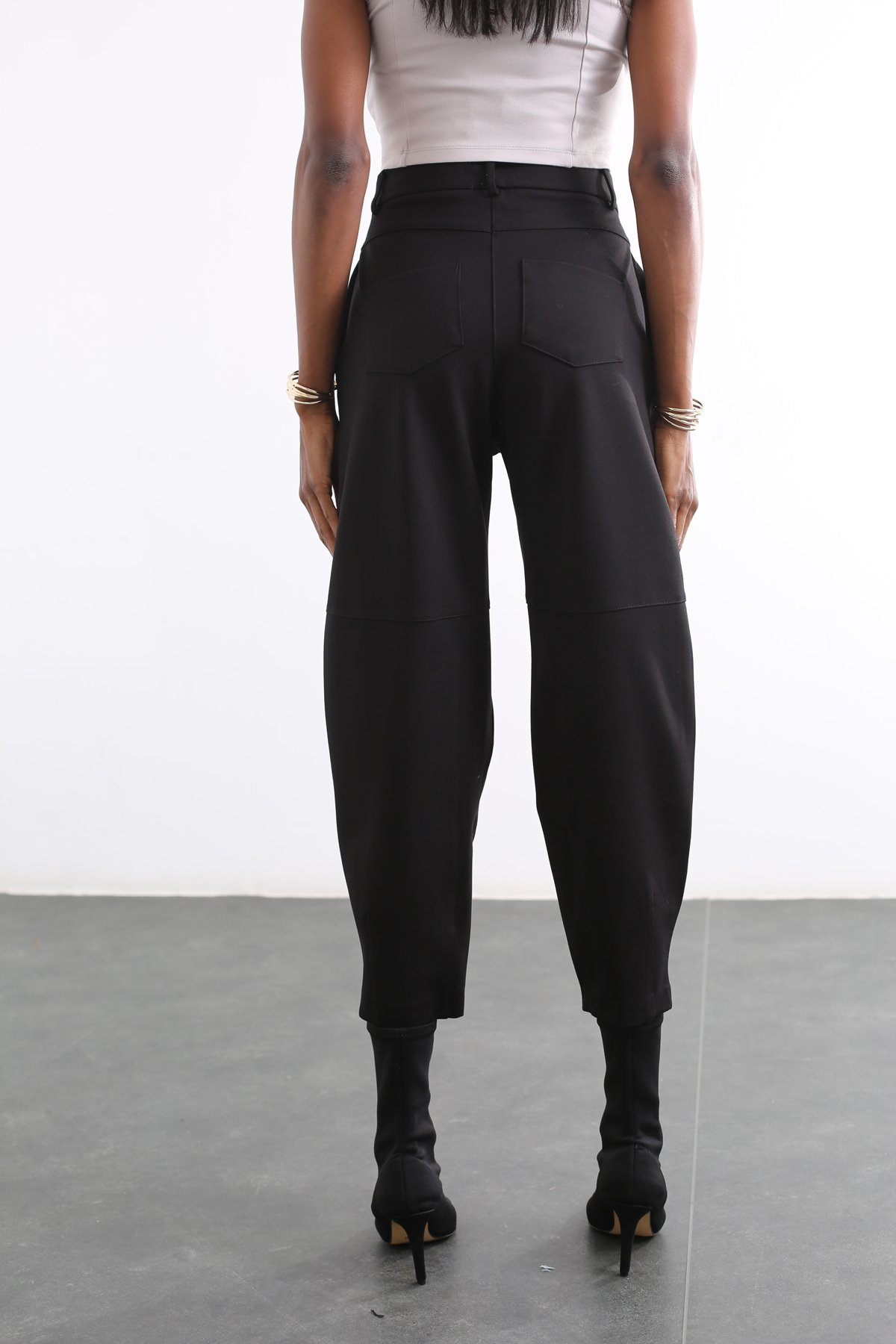 Siyah Baggy Pantolon 1284