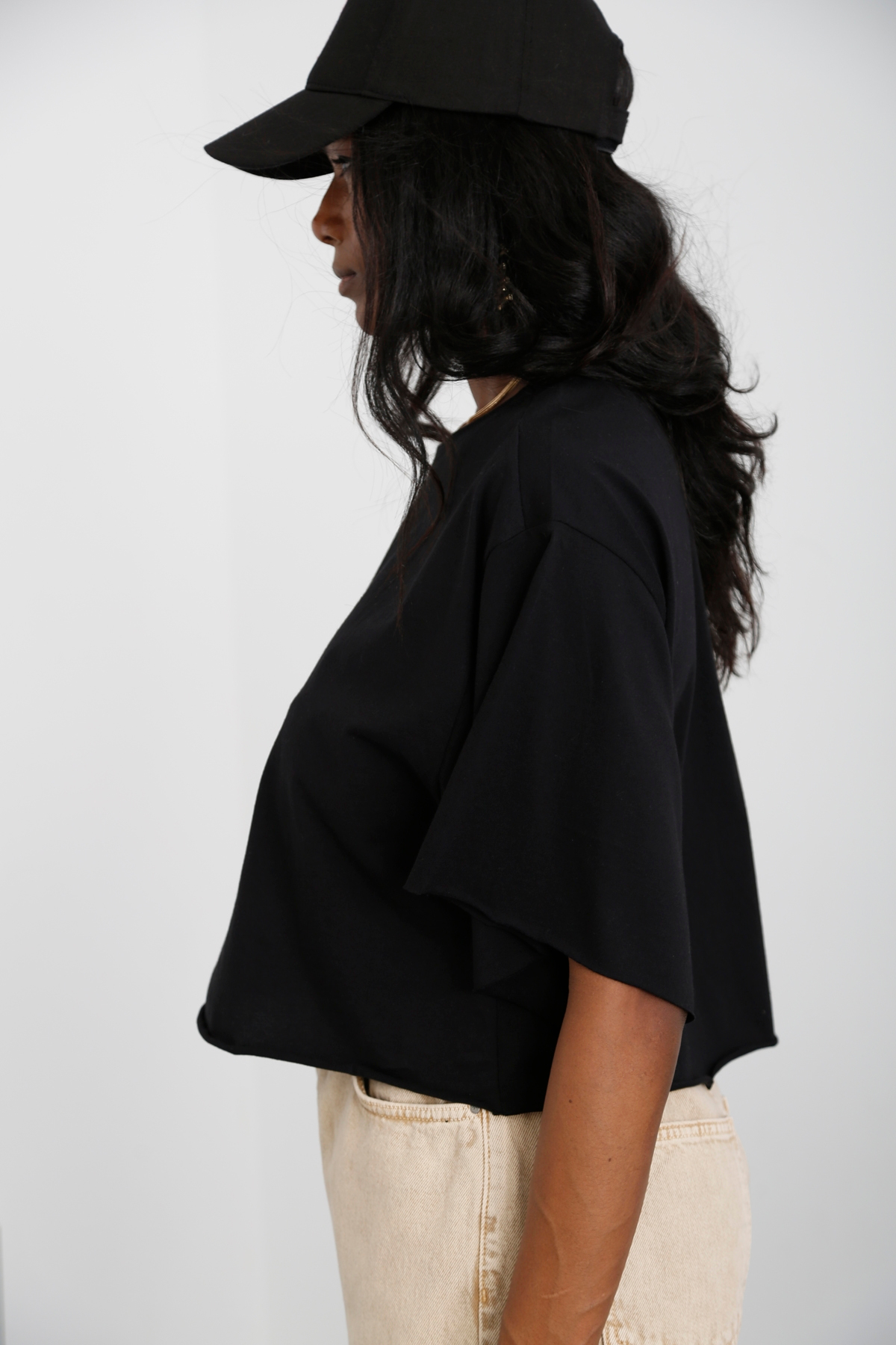Siyah Basic Tshirt 0043